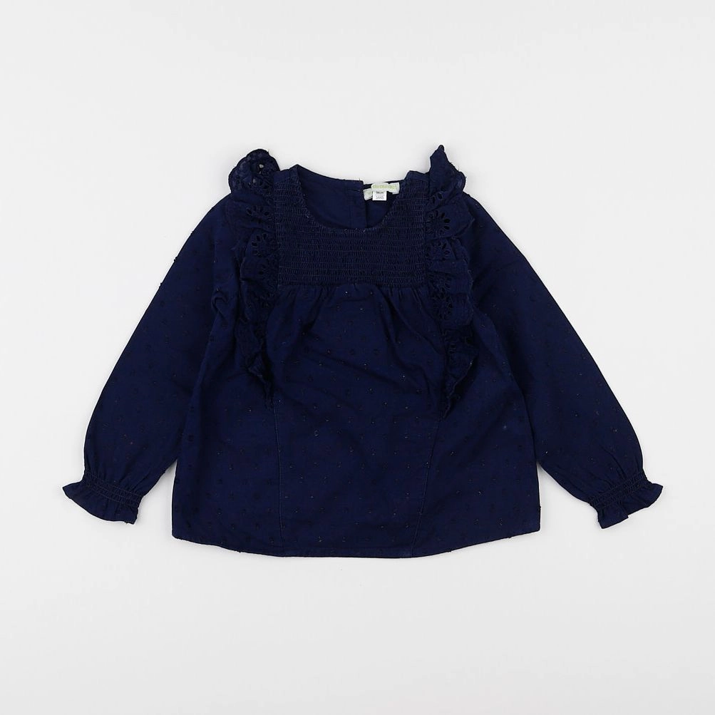 Vertbaudet - blouse bleu - 3 ans