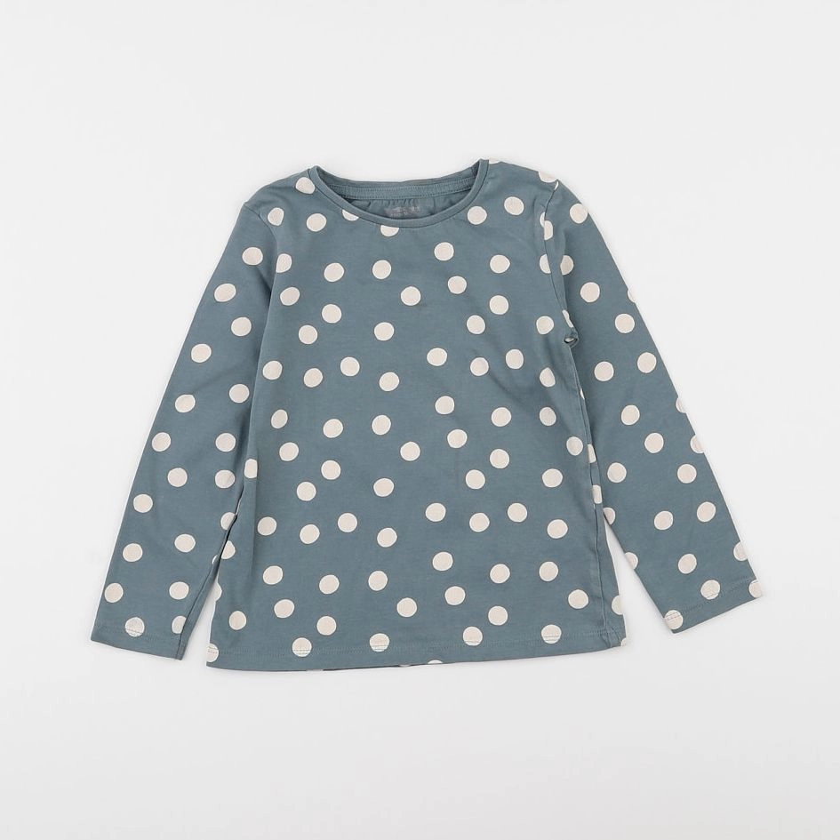 Vertbaudet - tee-shirt bleu - 4 ans