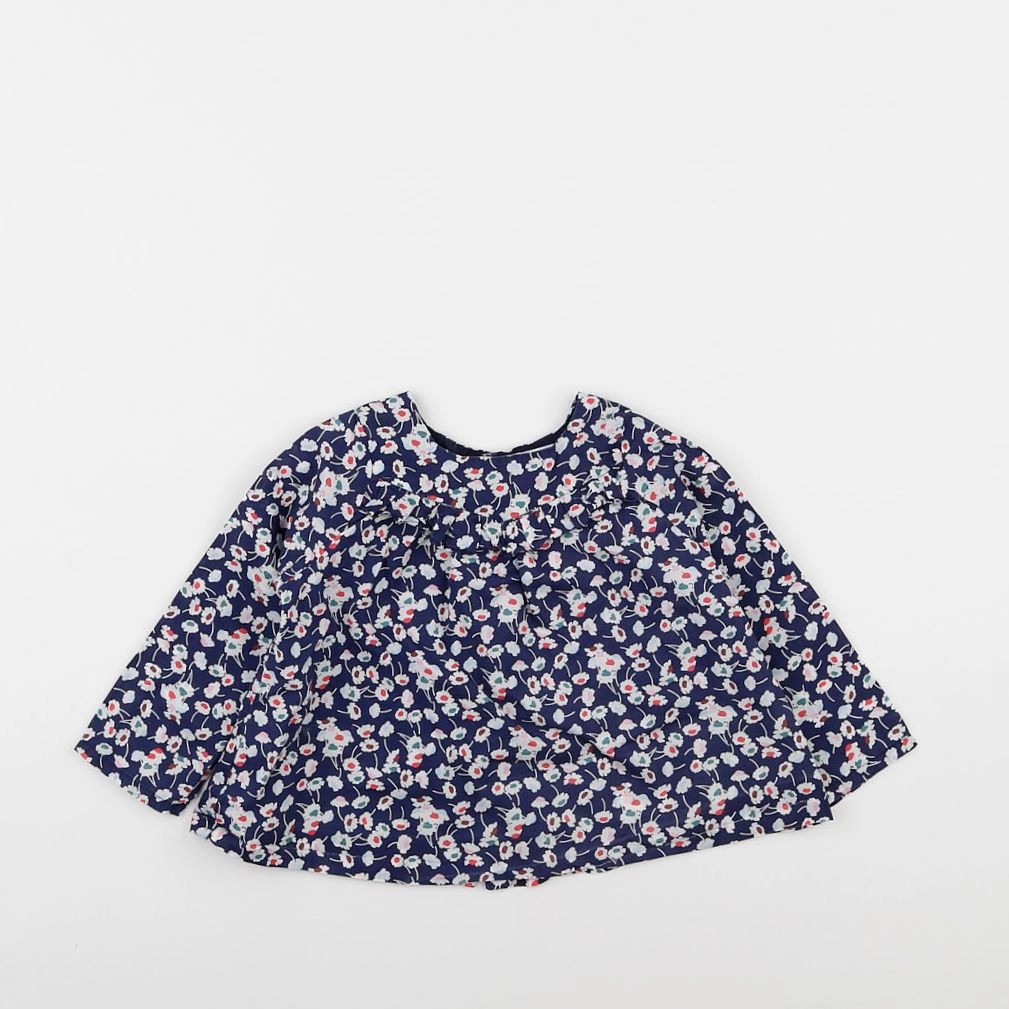 Jacadi - blouse bleu - 2 ans