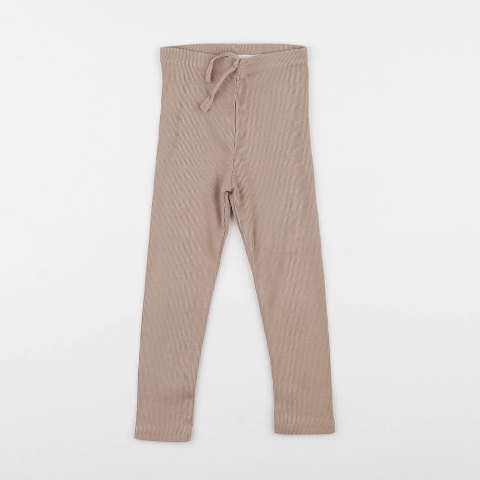 Zara - legging marron - 3/4 ans