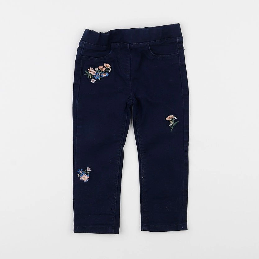 Vertbaudet - jegging bleu - 2 ans