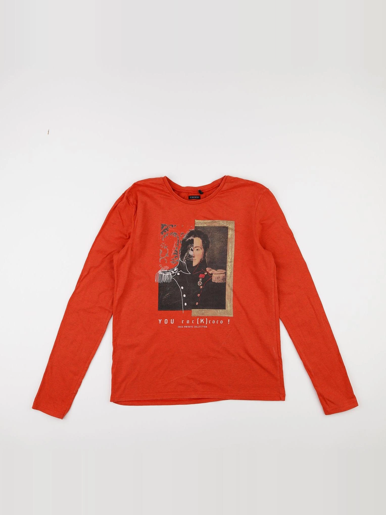 IKKS - tee-shirt orange - 14 ans