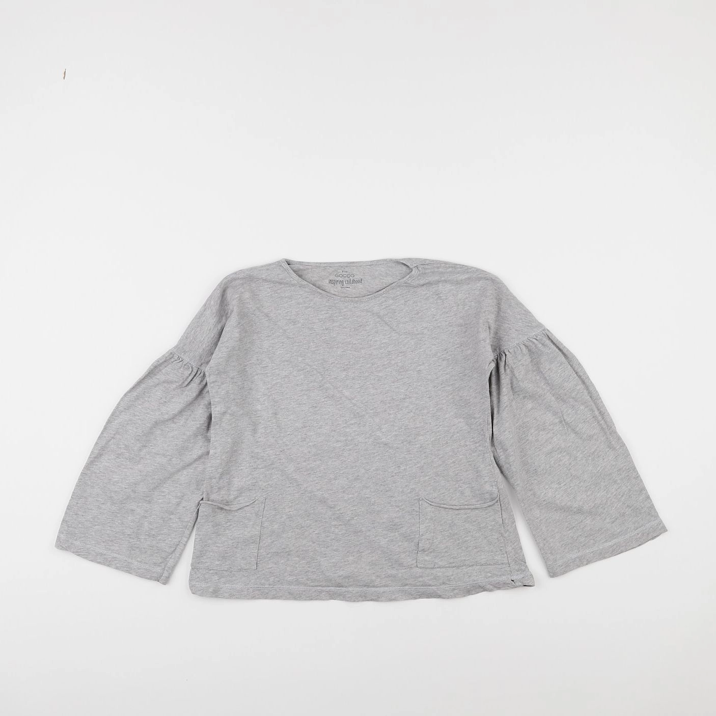 Gocco - tee-shirt gris - 9/10 ans