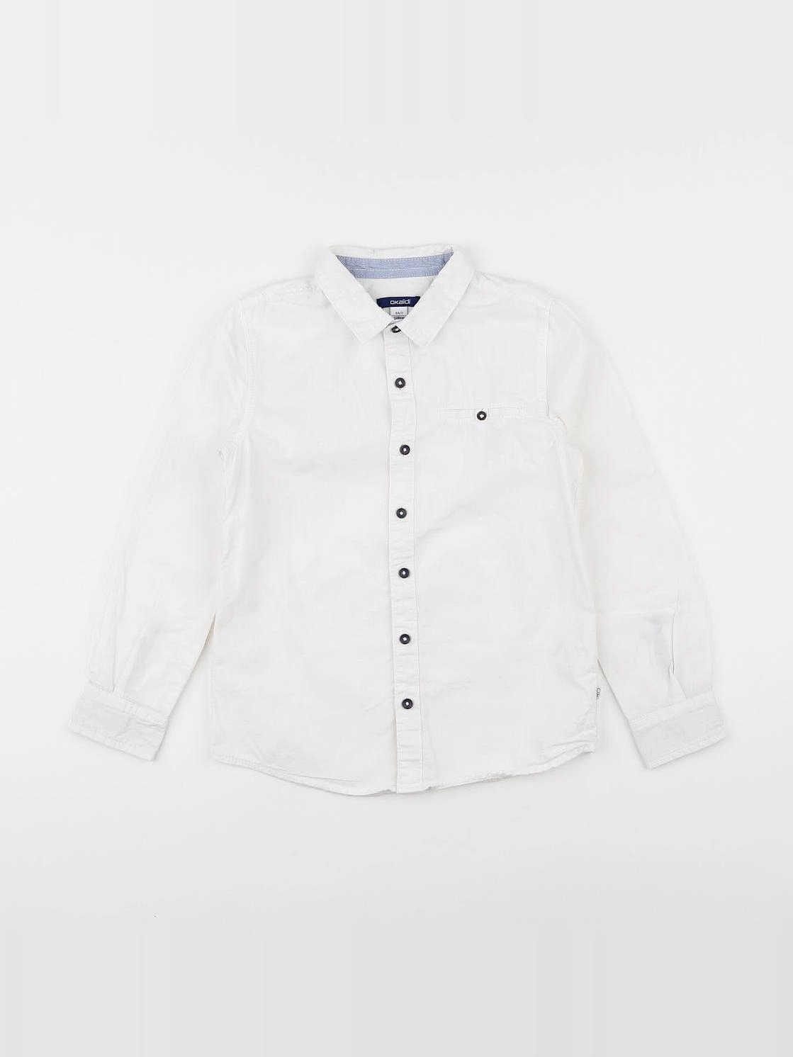Okaidi - chemise blanc - 8 ans