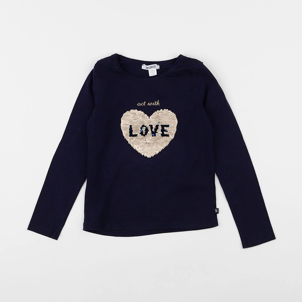 Okaidi - tee-shirt bleu - 5 ans
