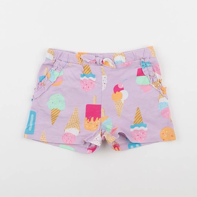 H&M - short rose - 2/4 ans