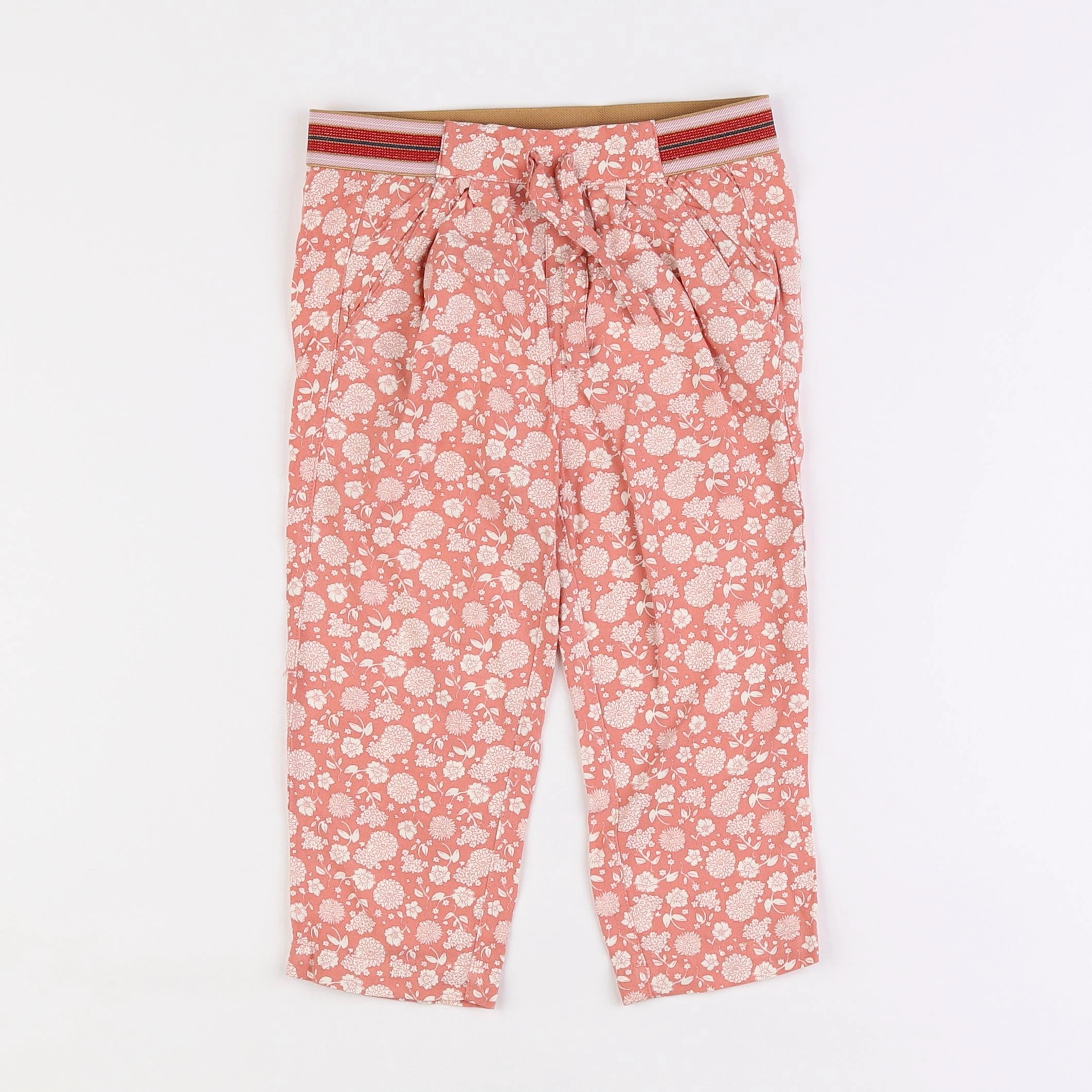 Cyrillus - pantalon rose - 4 ans