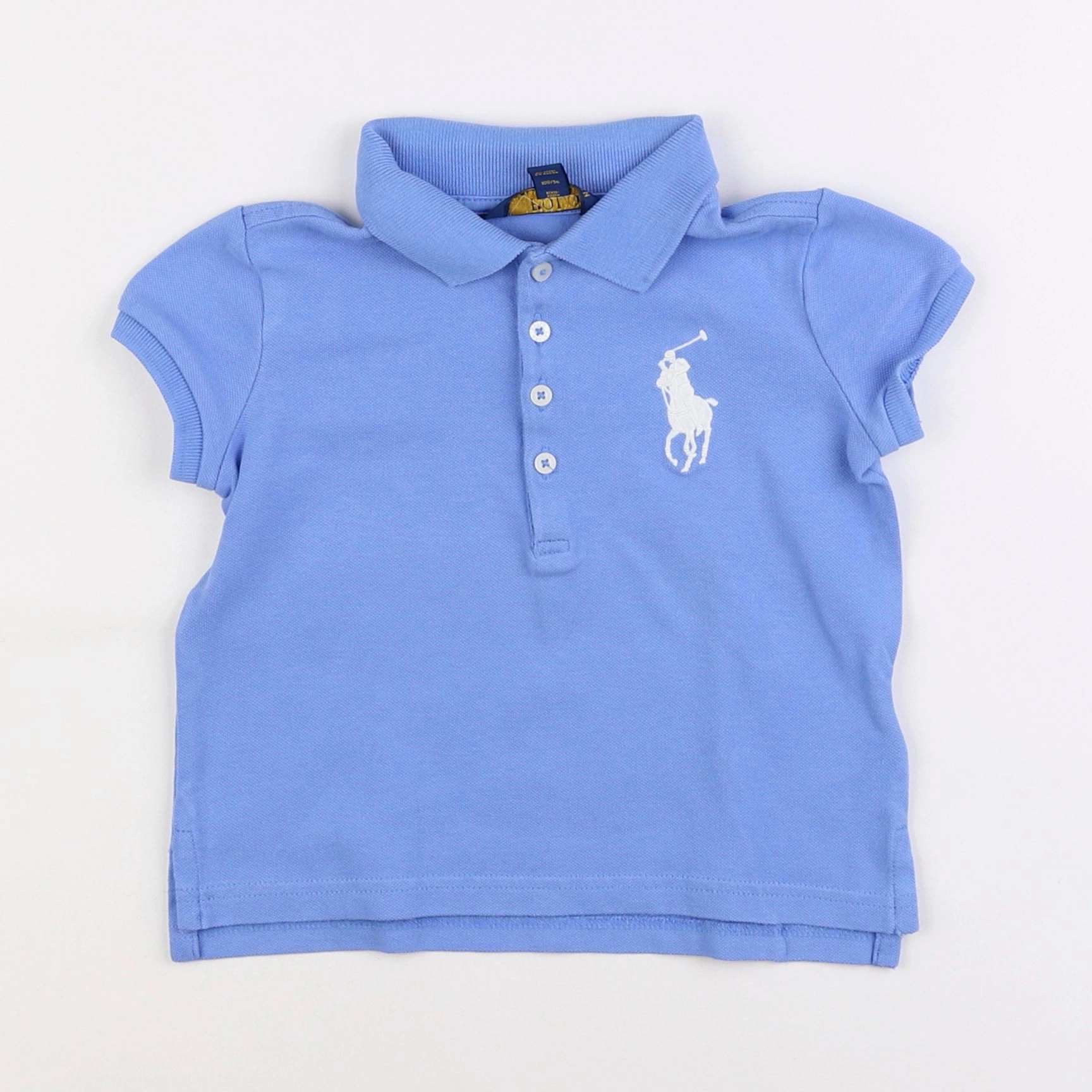 Ralph Lauren - polo bleu - 3 ans