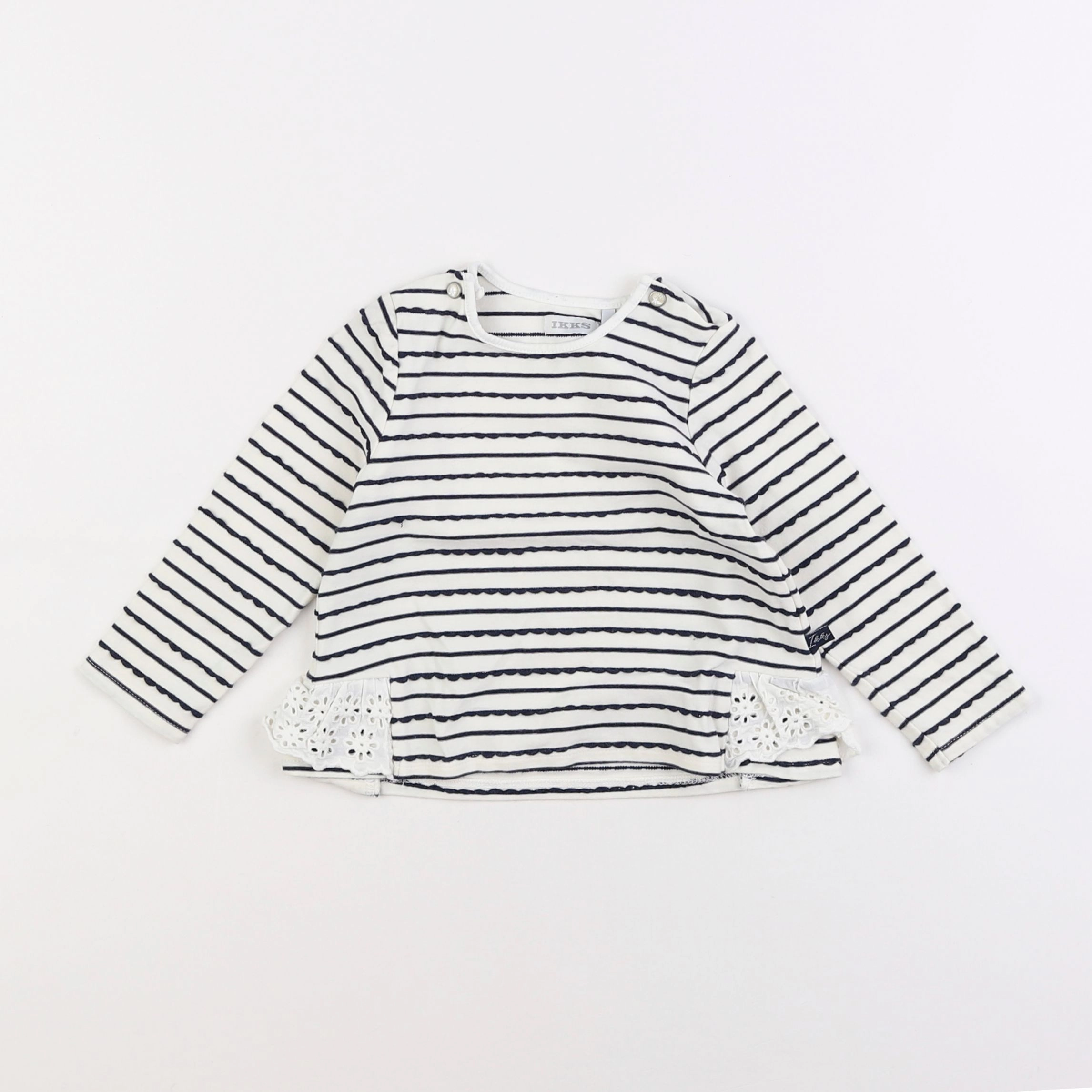 IKKS - tee-shirt blanc - 18 mois