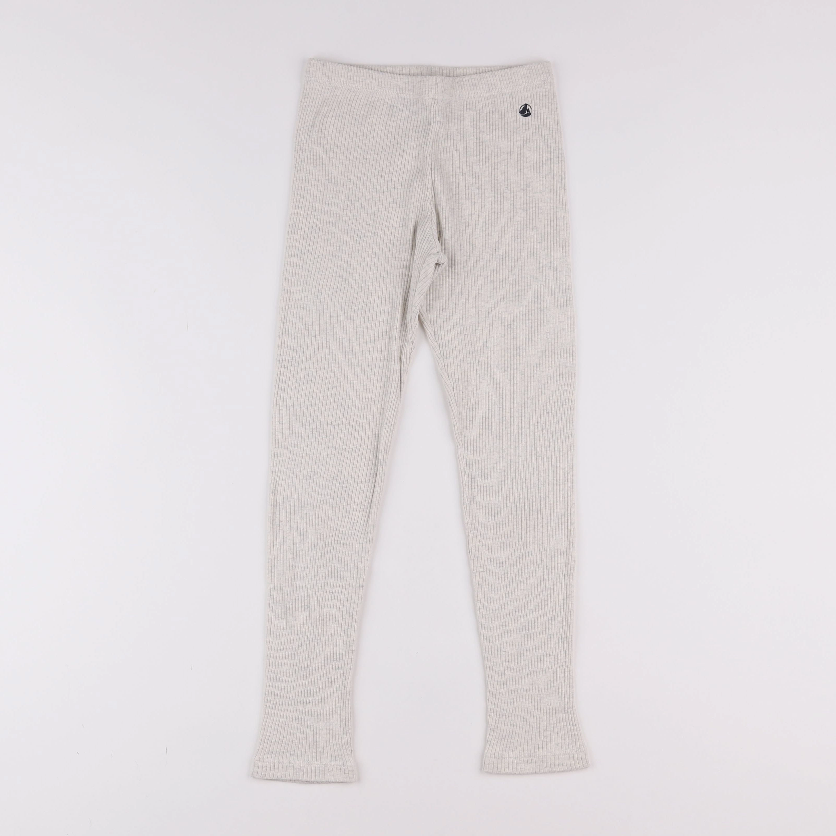 Petit Bateau - legging gris - 8 ans