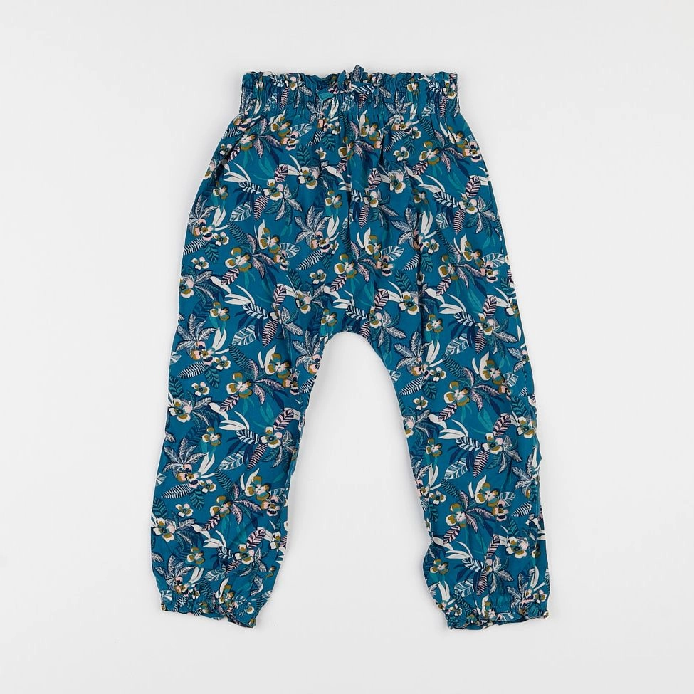 Vertbaudet - pantalon bleu - 3 ans