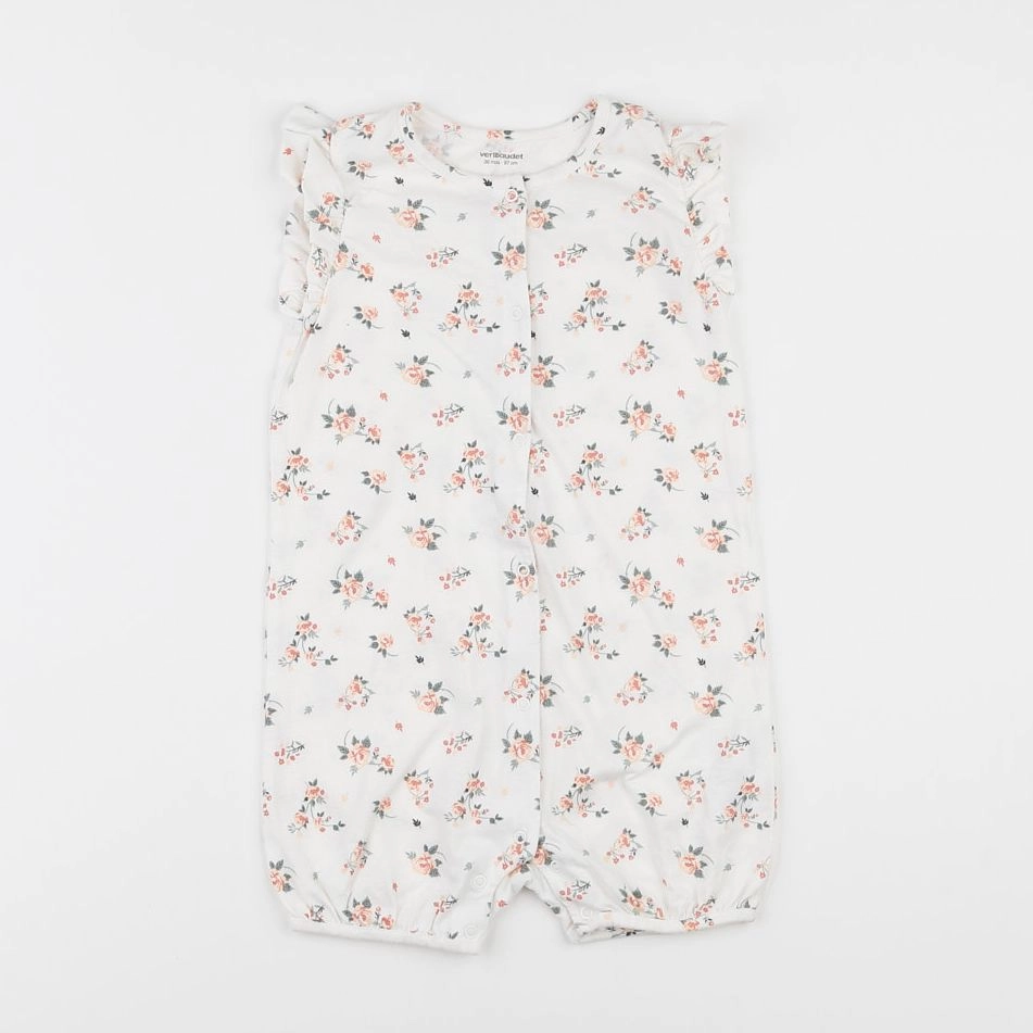 Vertbaudet - pyjama coton blanc - 3 ans