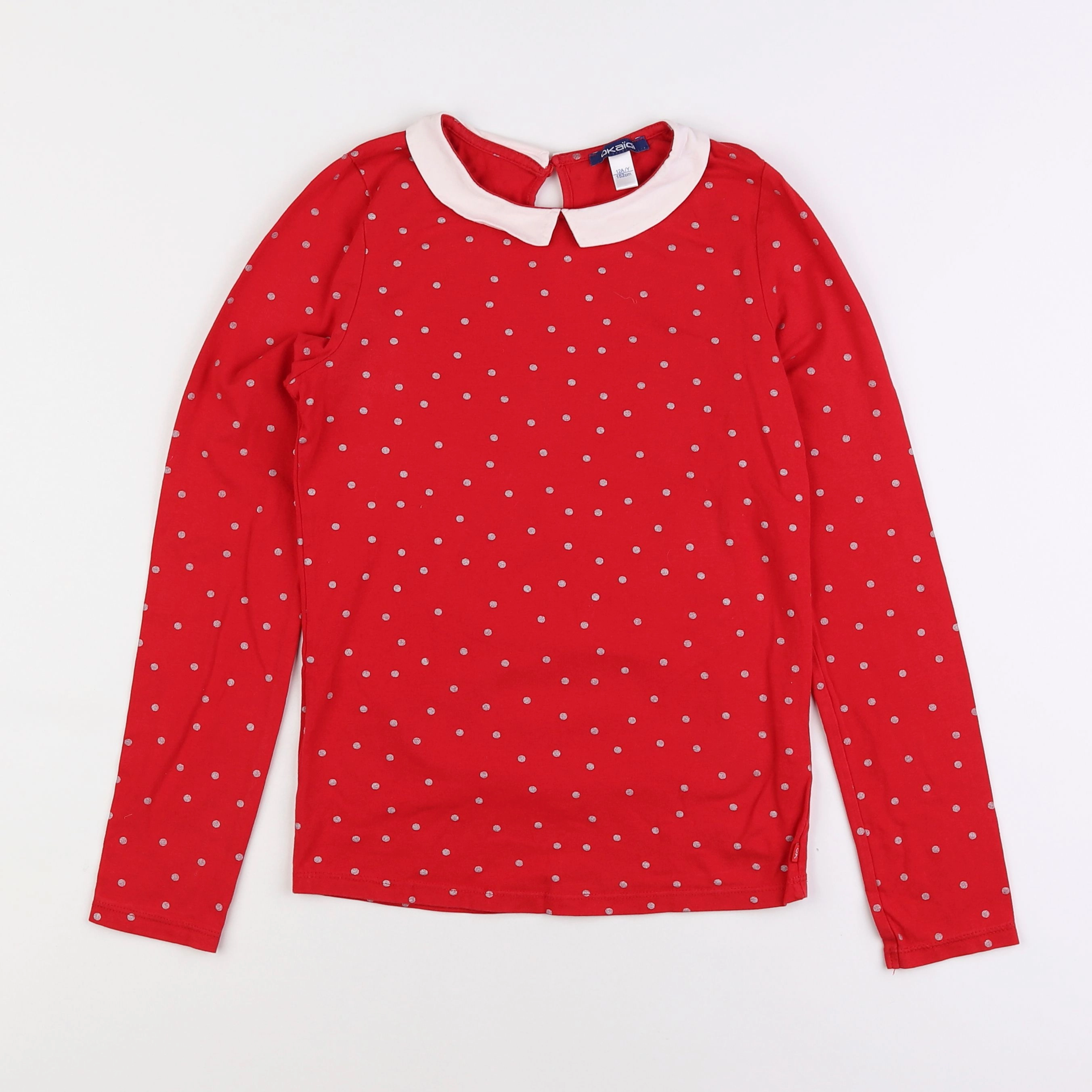 Okaidi - tee-shirt rouge - 12 ans