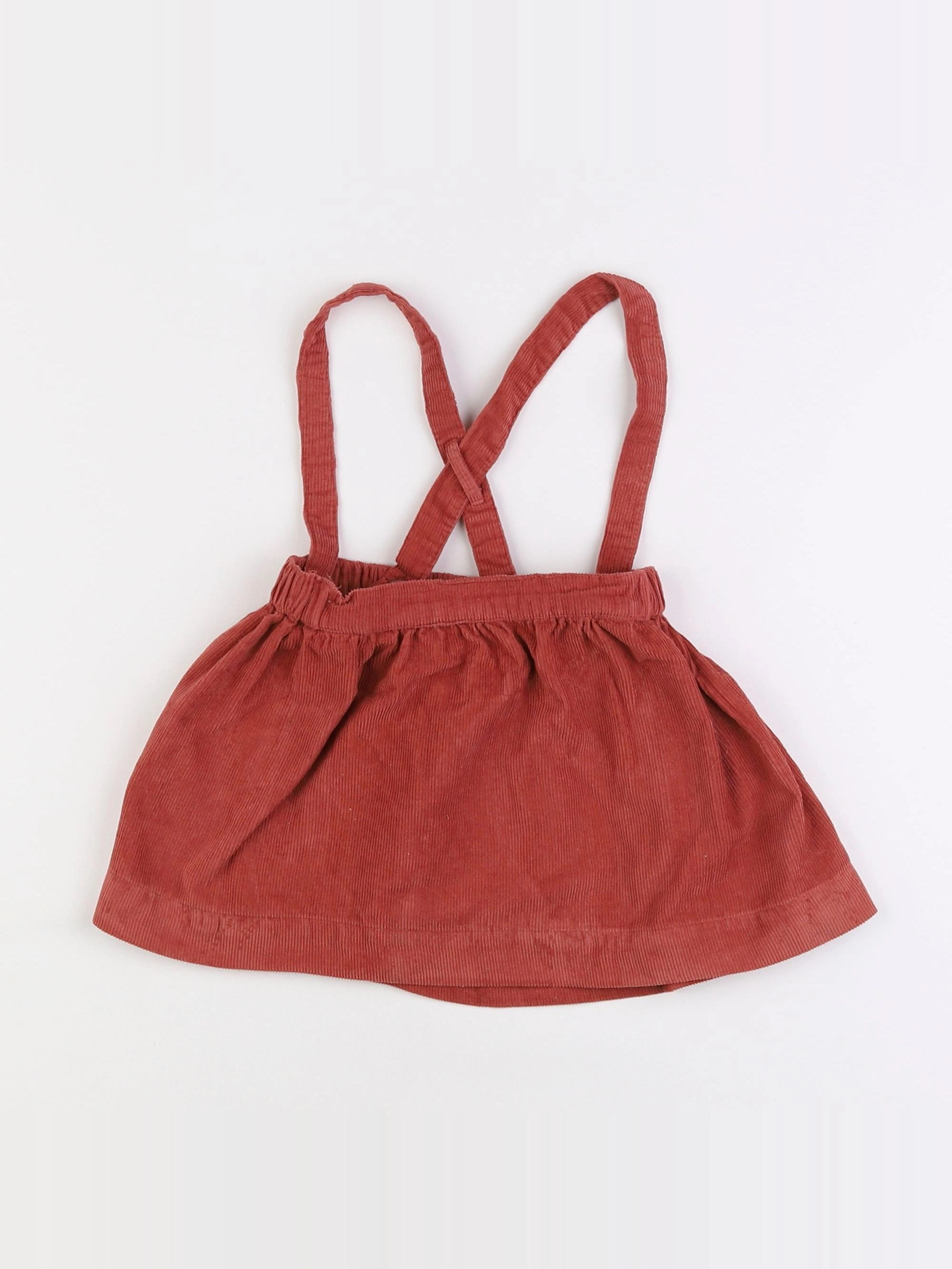 Vertbaudet - jupe marron - 2 ans