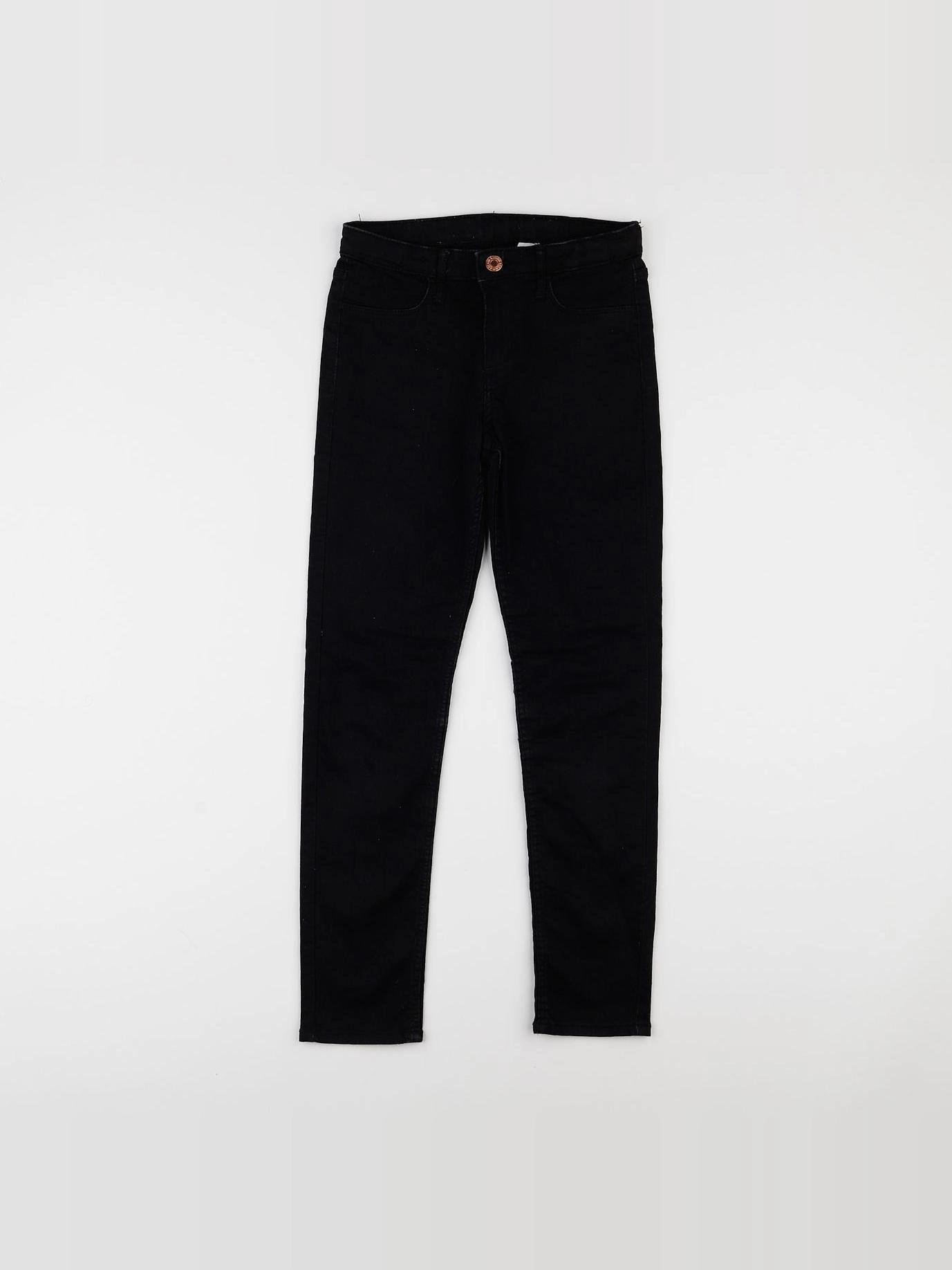 H&M - jean noir - 10 ans