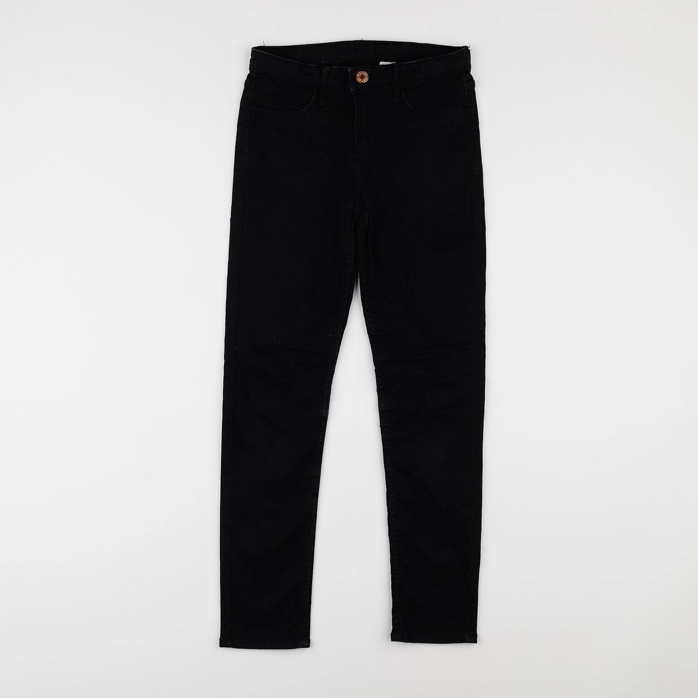 H&M - jean noir - 10 ans
