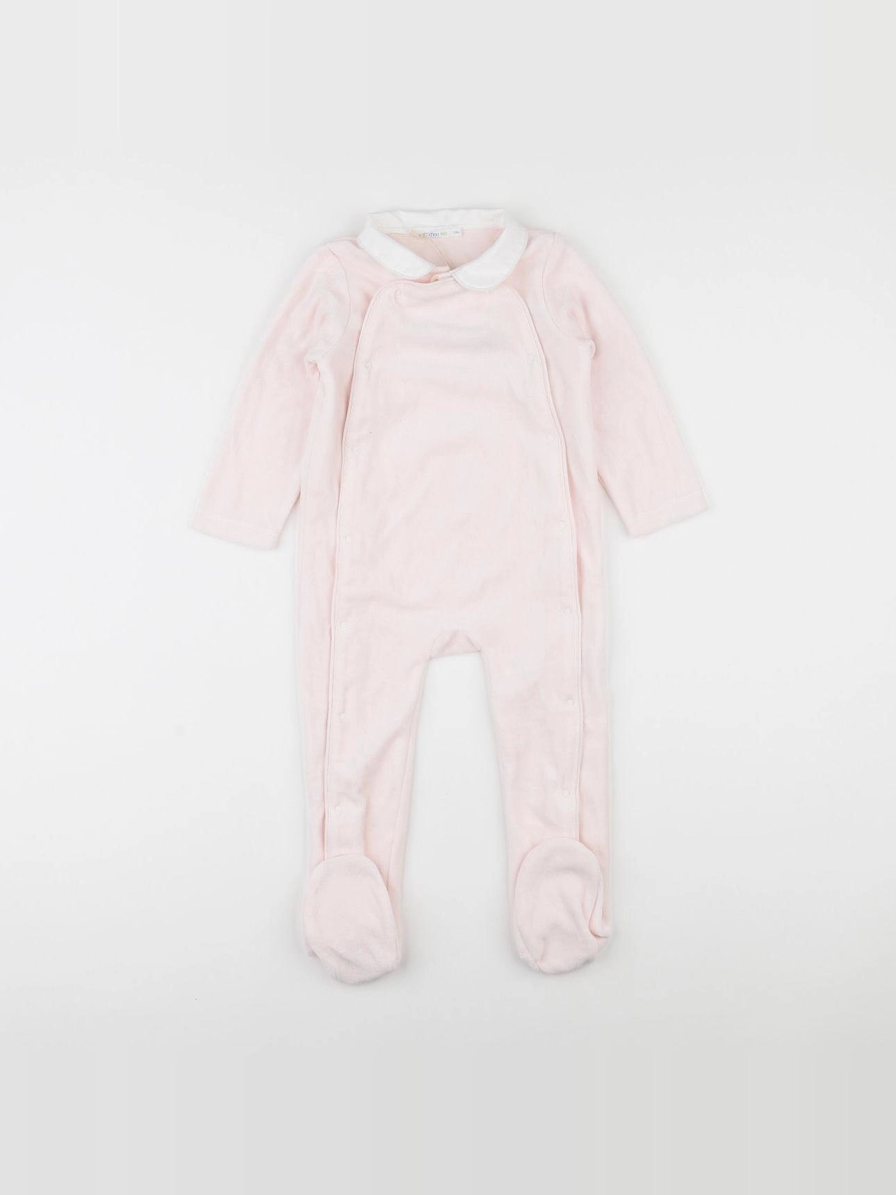 Boutchou - pyjama velours rose - 2 ans