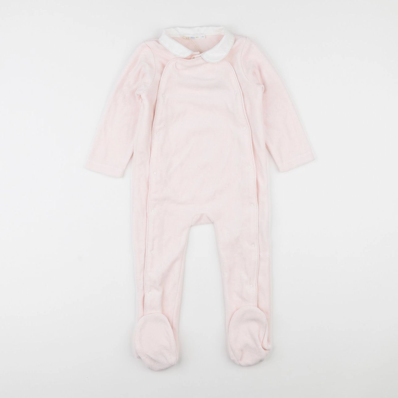 Boutchou - pyjama velours rose - 2 ans