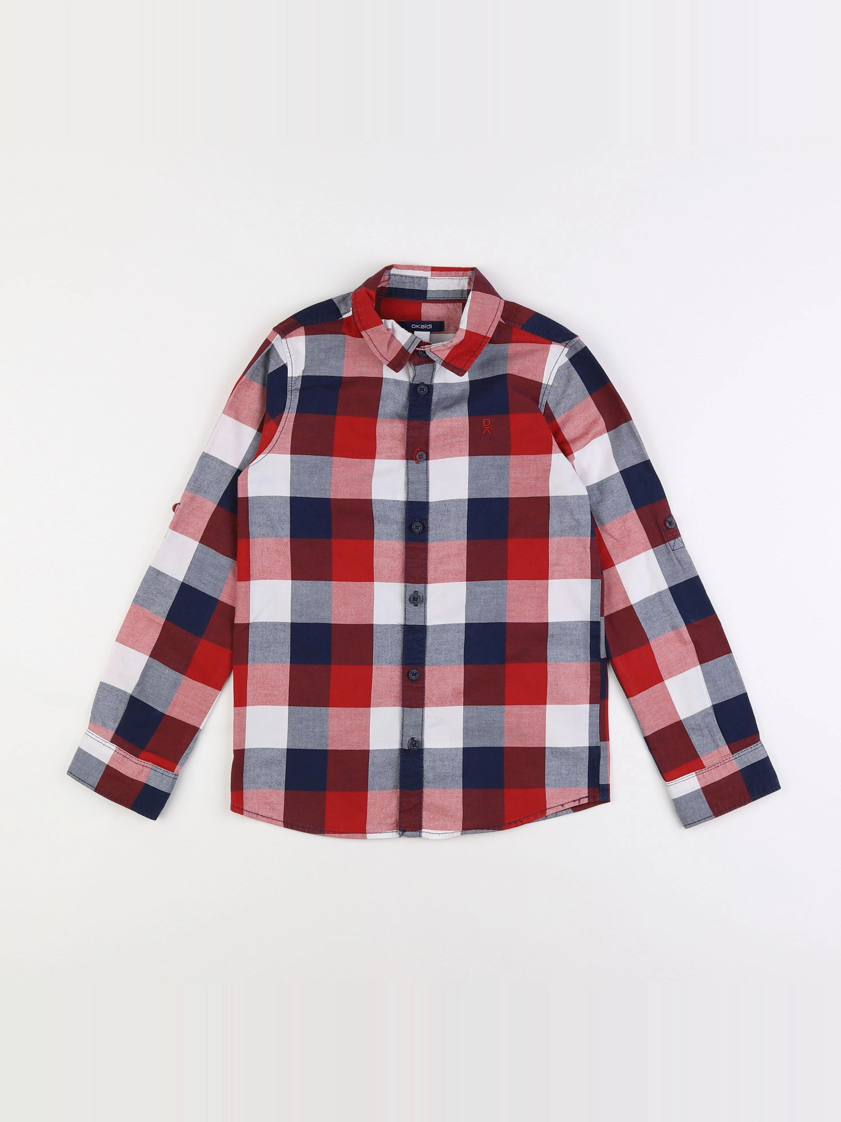 Okaidi - chemise multicolore - 8 ans