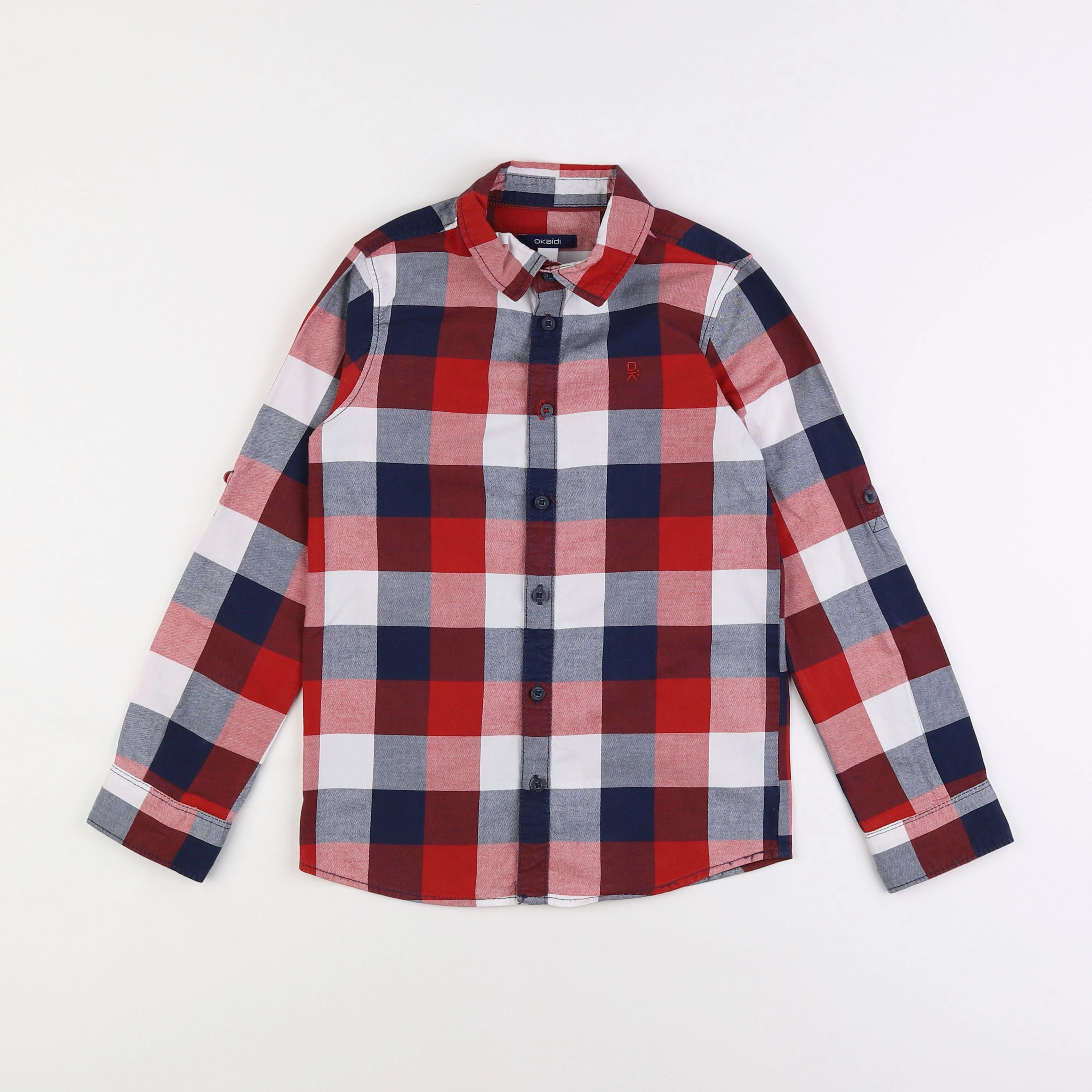 Okaidi - chemise multicolore - 8 ans