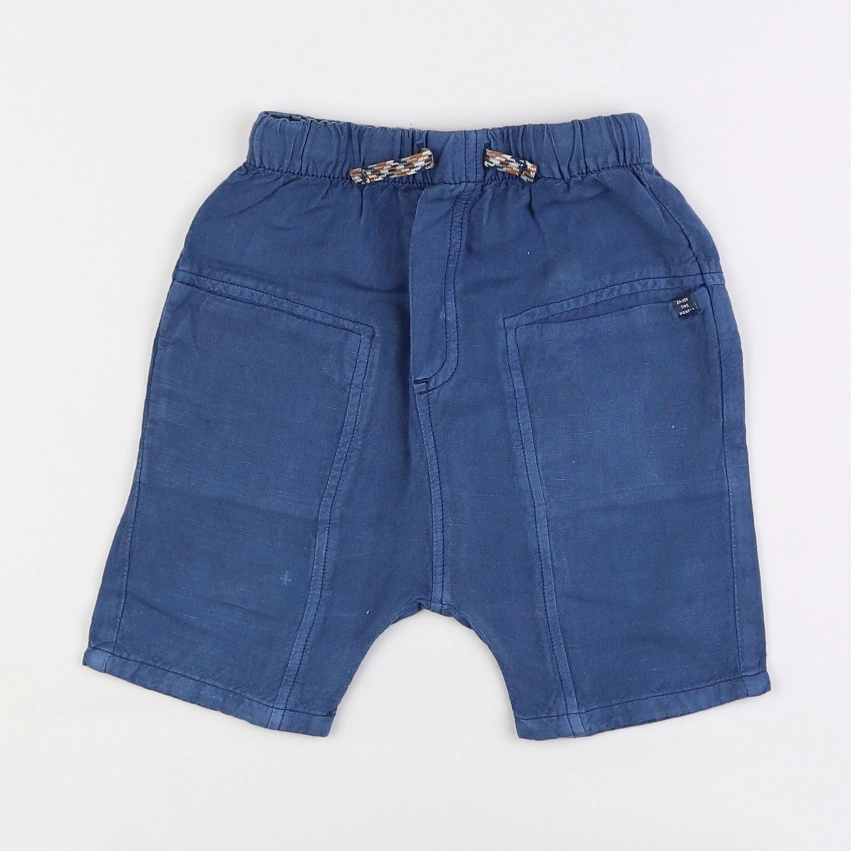 Zara - short bleu - 3/4 ans