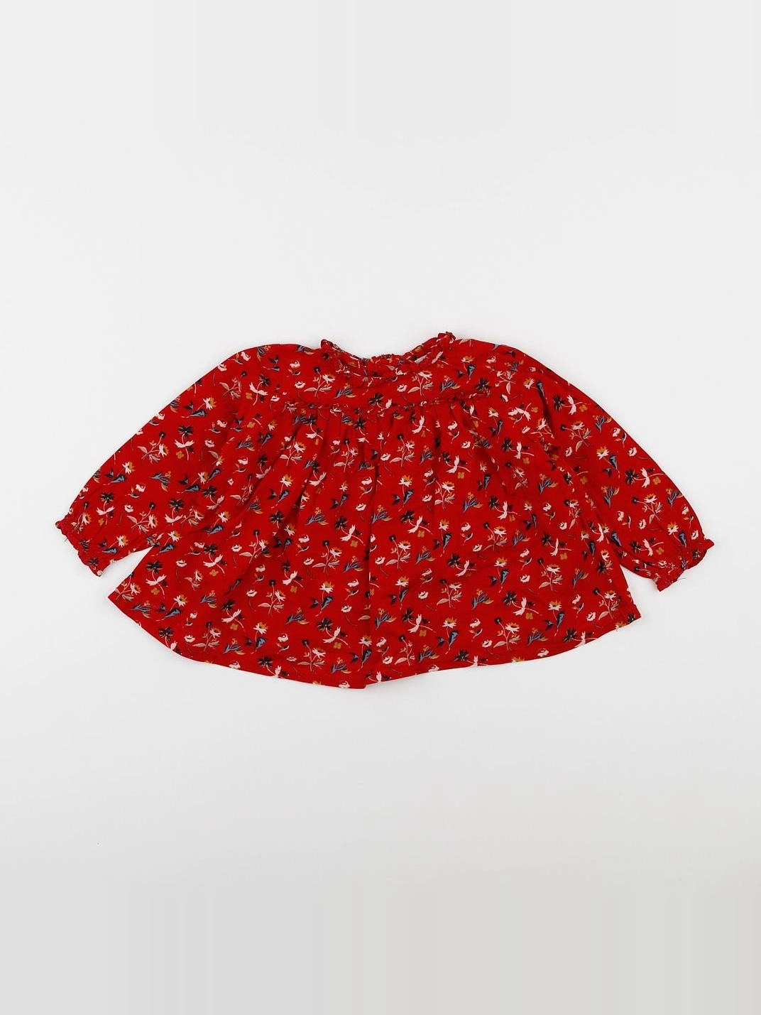 Boutchou - blouse rouge - 18 mois