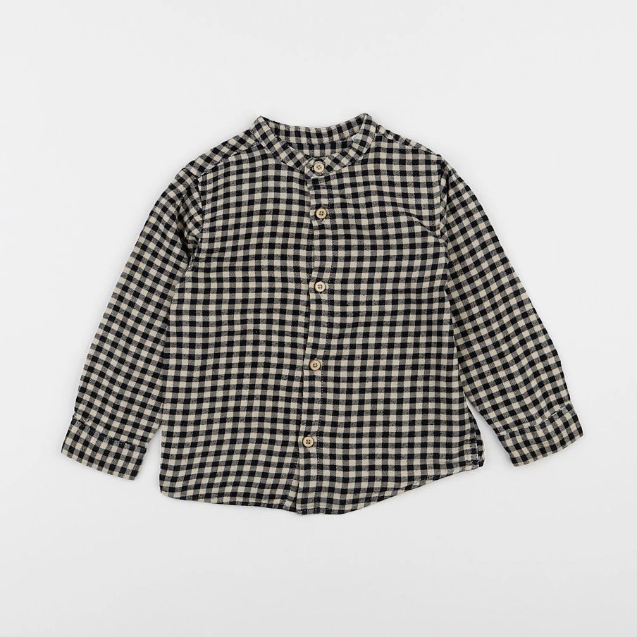 Zara - chemise noir - 18 mois à 2 ans