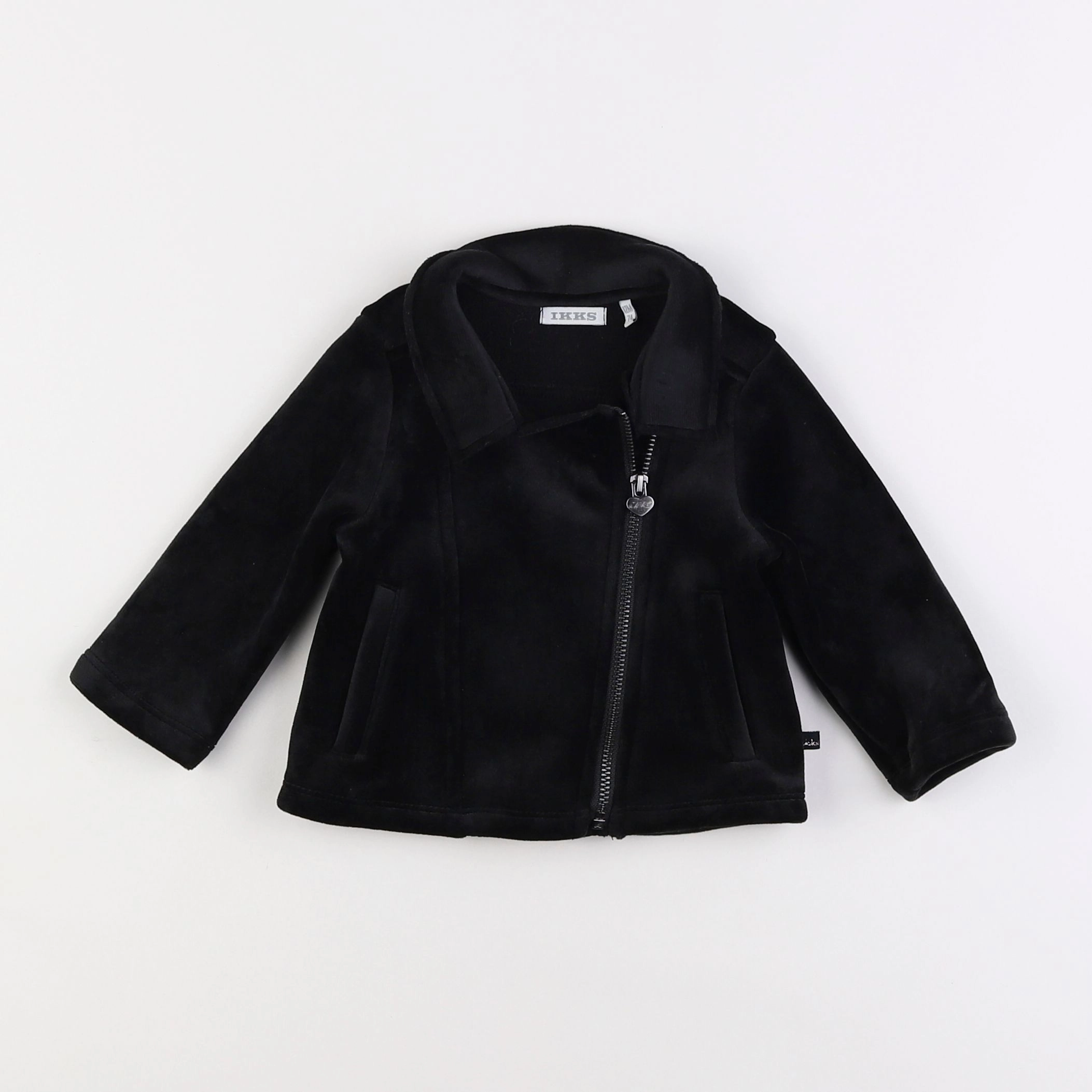IKKS - veste noir - 12 mois