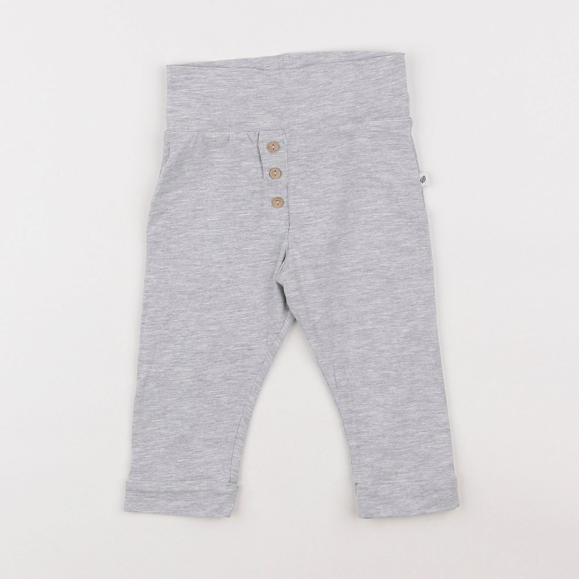 Vertbaudet - legging gris - 12 mois