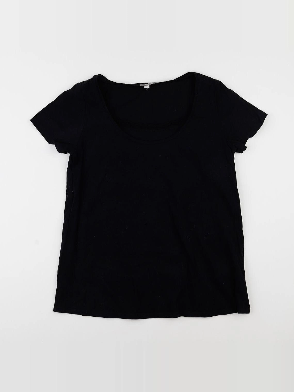 Vertbaudet - tee-shirt grossesse noir - 38 à 40