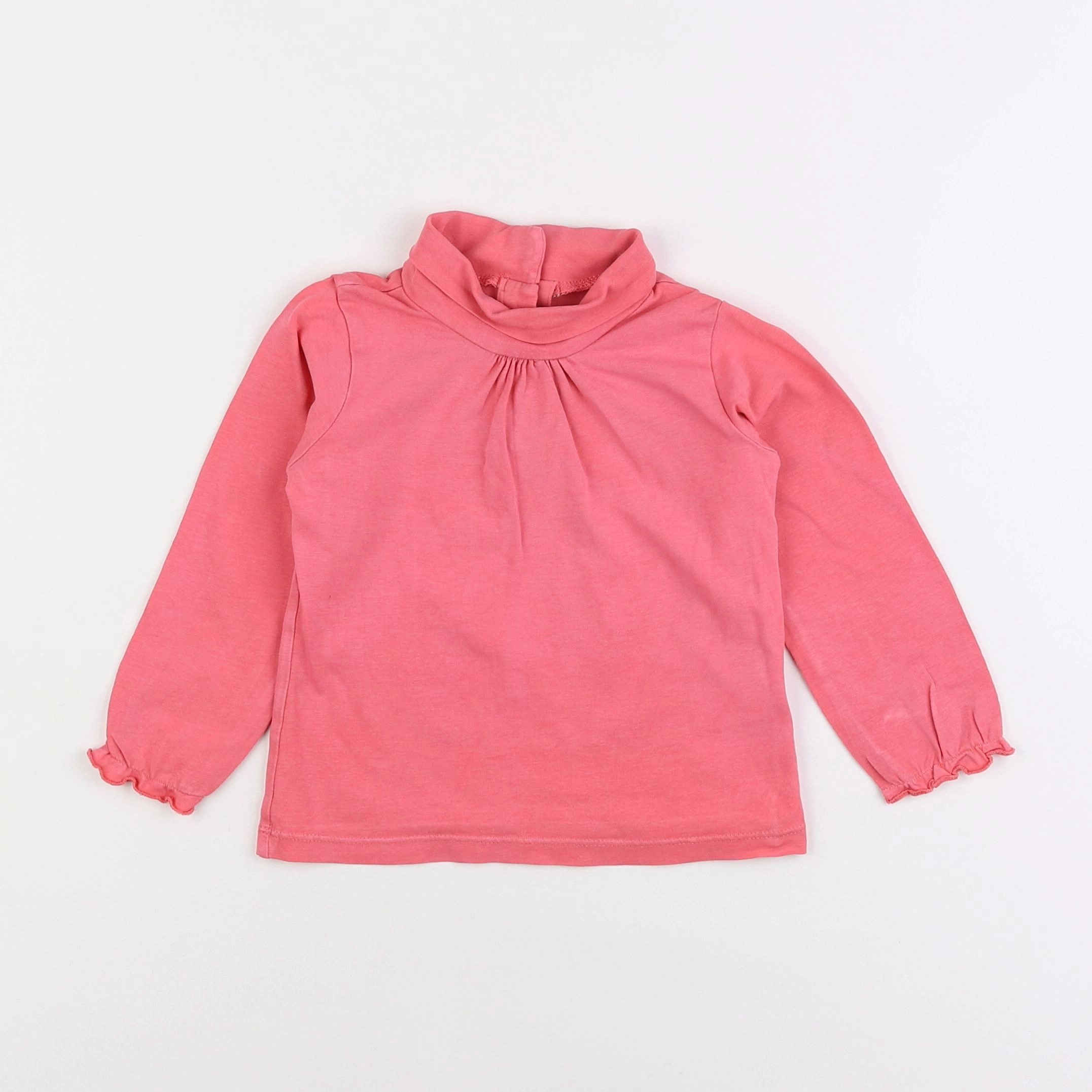 Vertbaudet - sous-pull rose - 2 ans