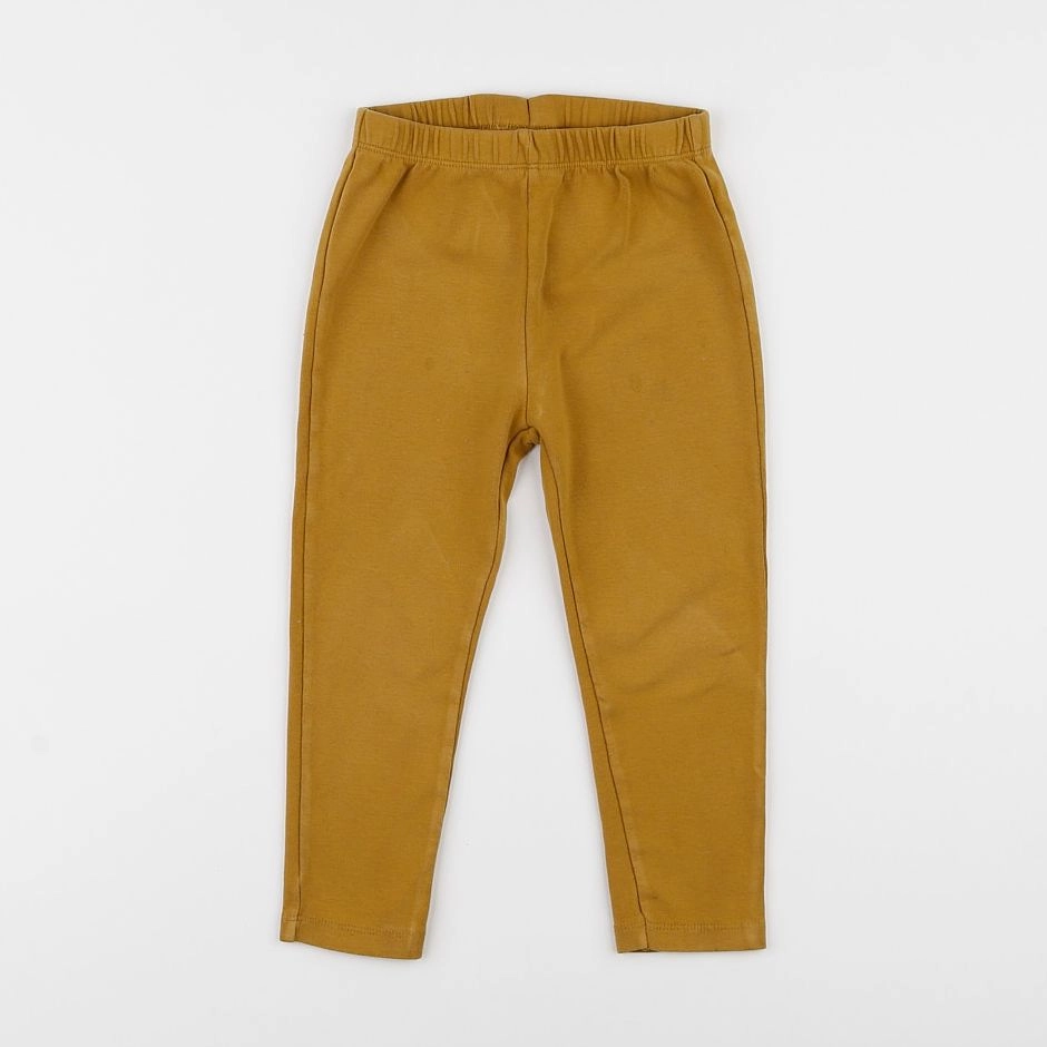 Zara - legging jaune - 3/4 ans