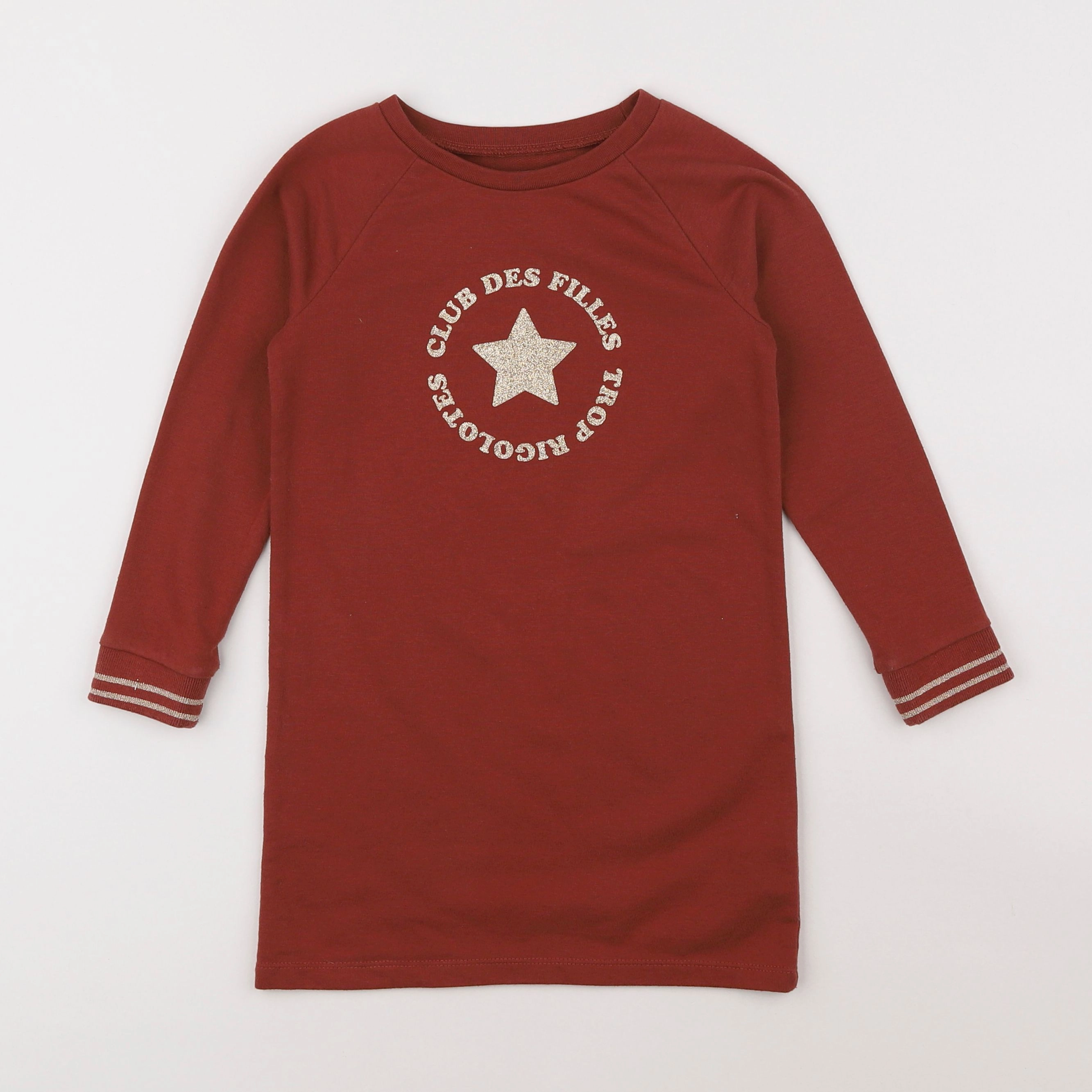 Vertbaudet - robe rouge - 4 ans