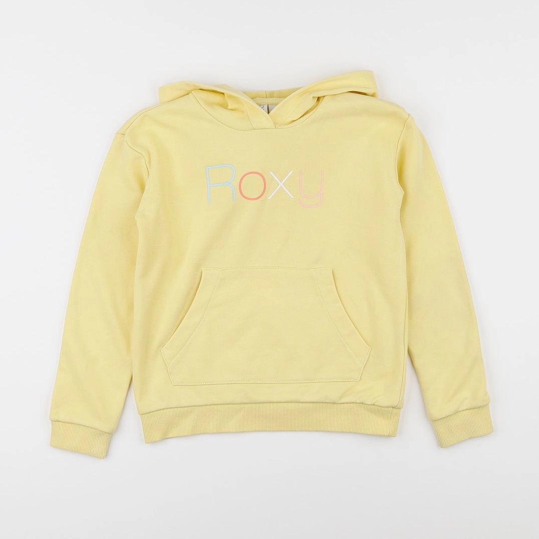 Roxy - sweat jaune - 8 ans