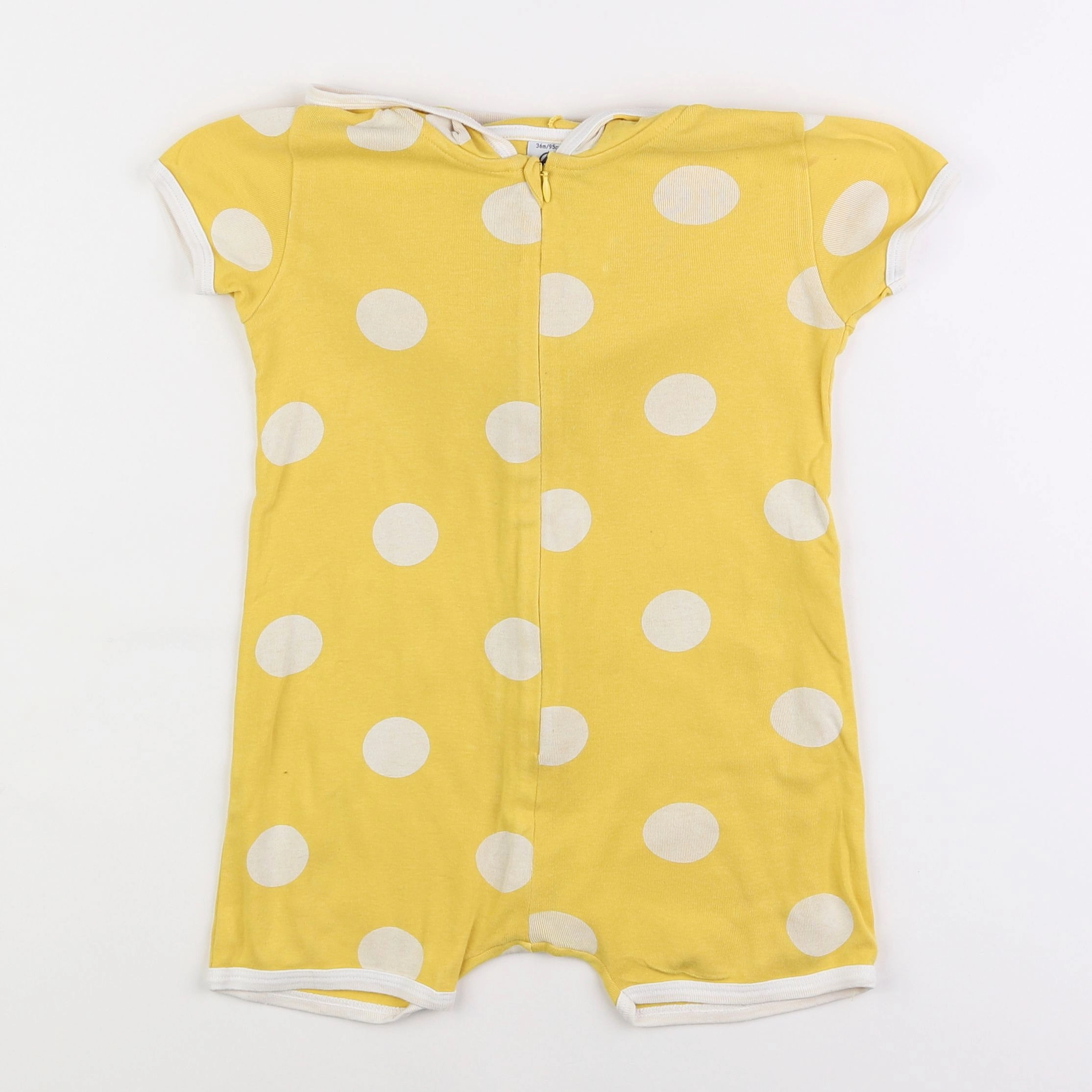 Petit Bateau - pyjama coton jaune - 3 ans