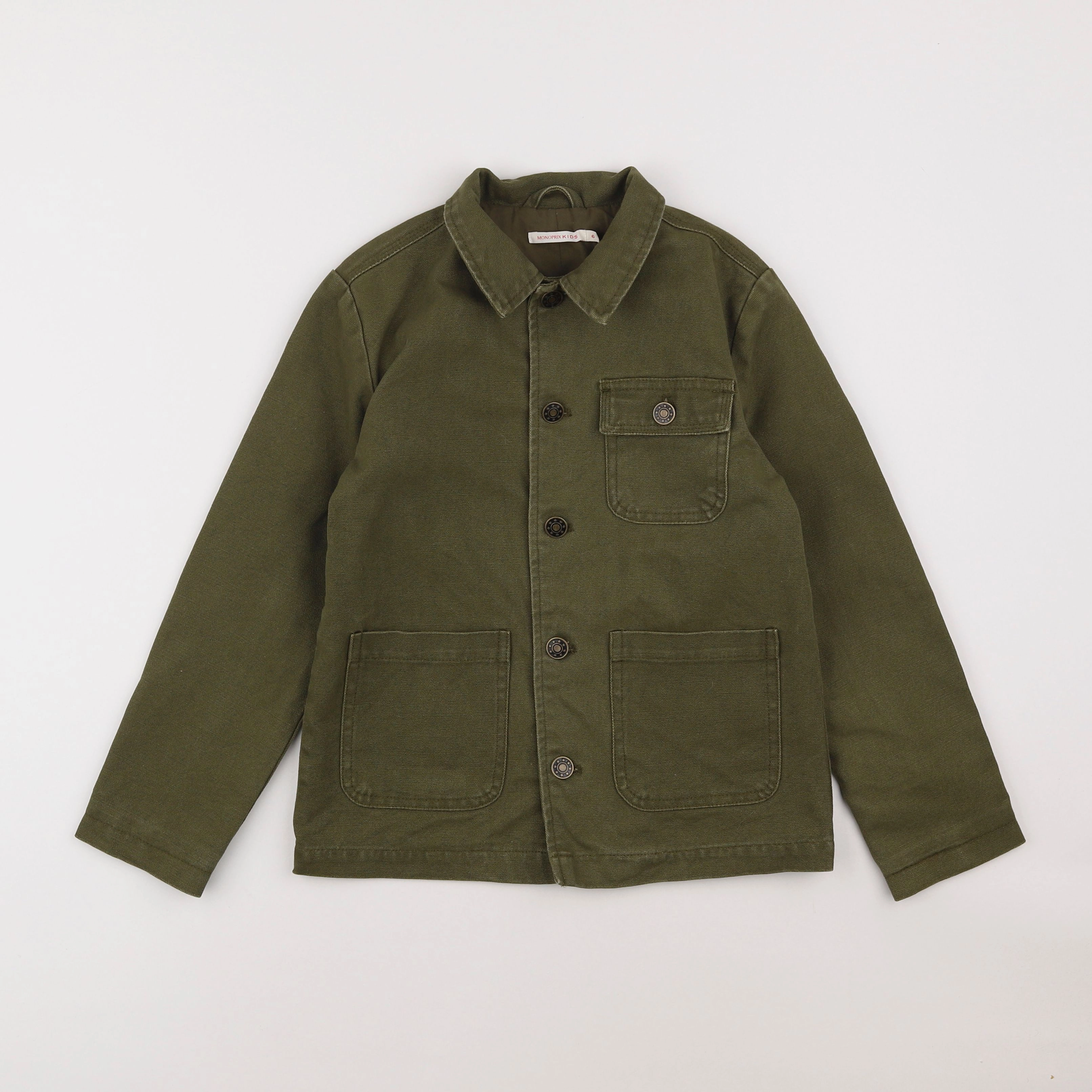 Monoprix - veste vert - 6 ans