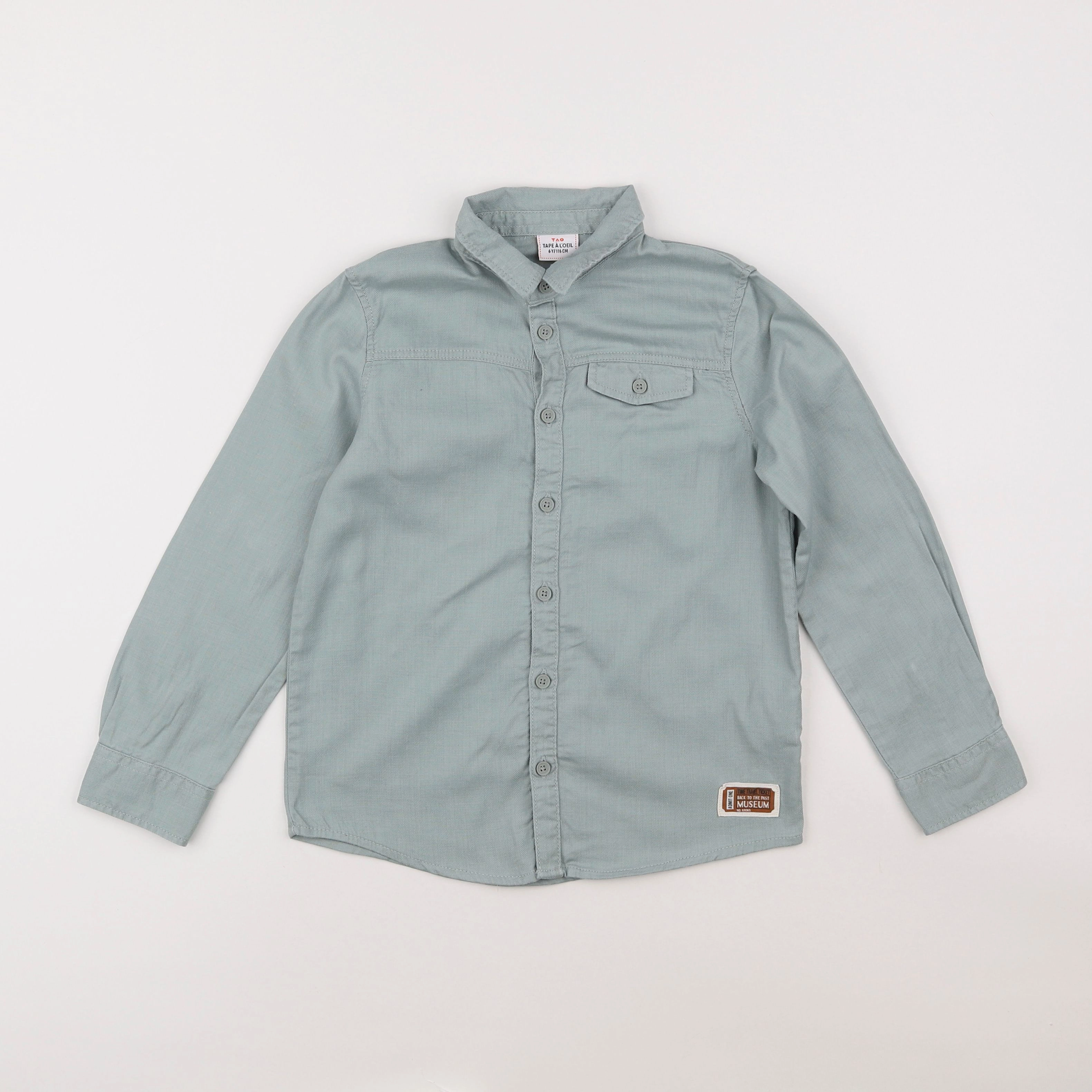 Tape à l'oeil - chemise vert - 6 ans