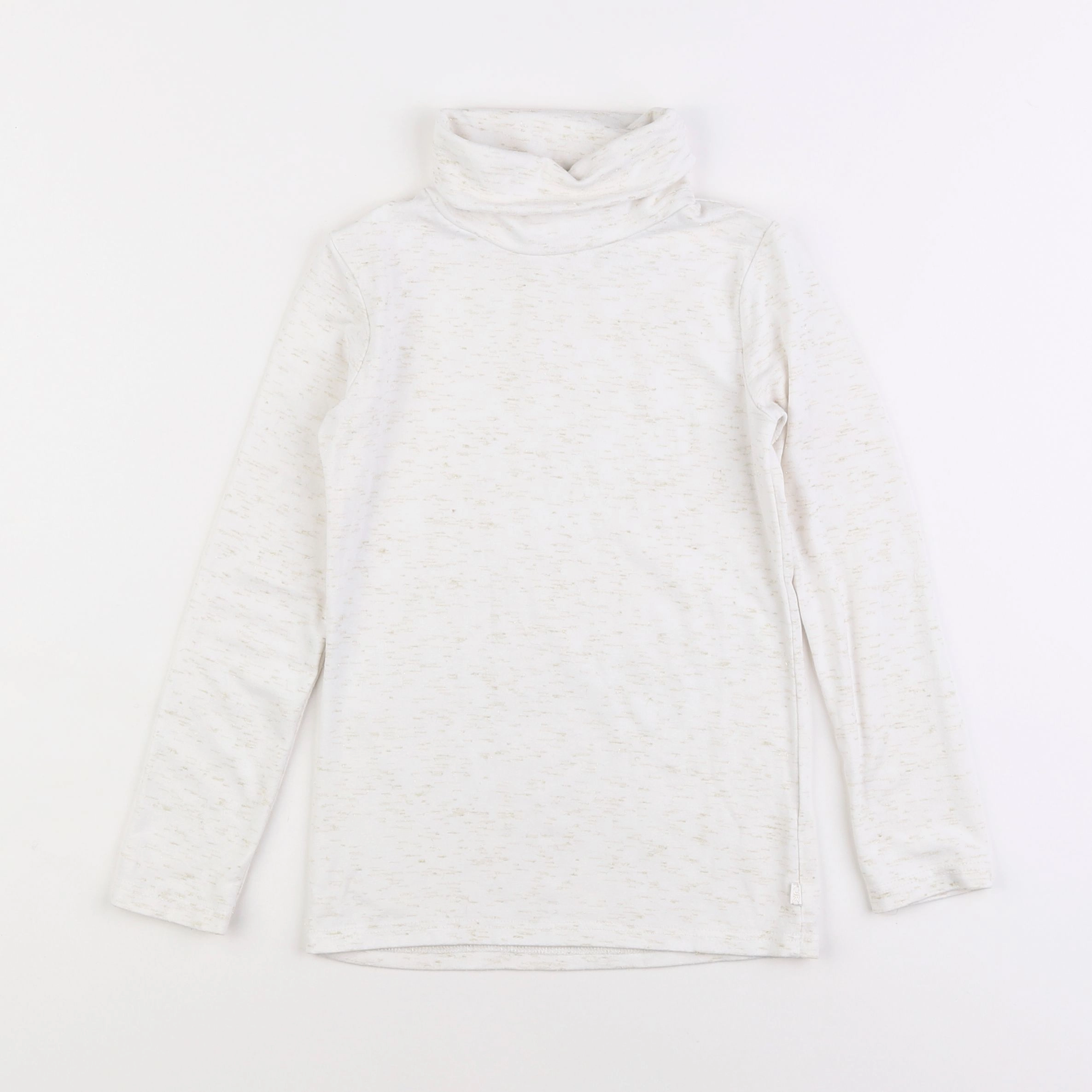 Okaidi - sous-pull blanc, or - 6 ans