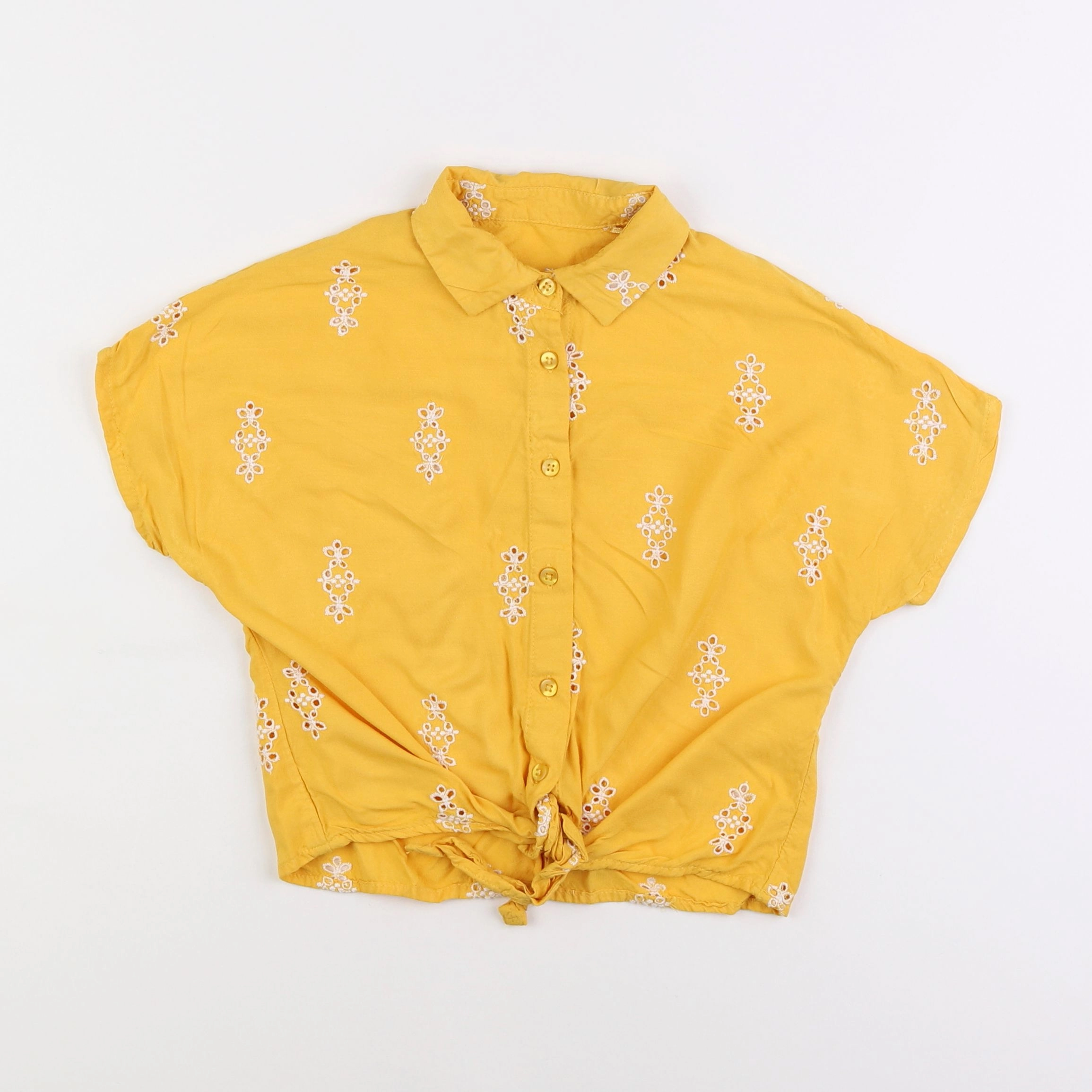 Manor Kids - blouse jaune - 7 ans