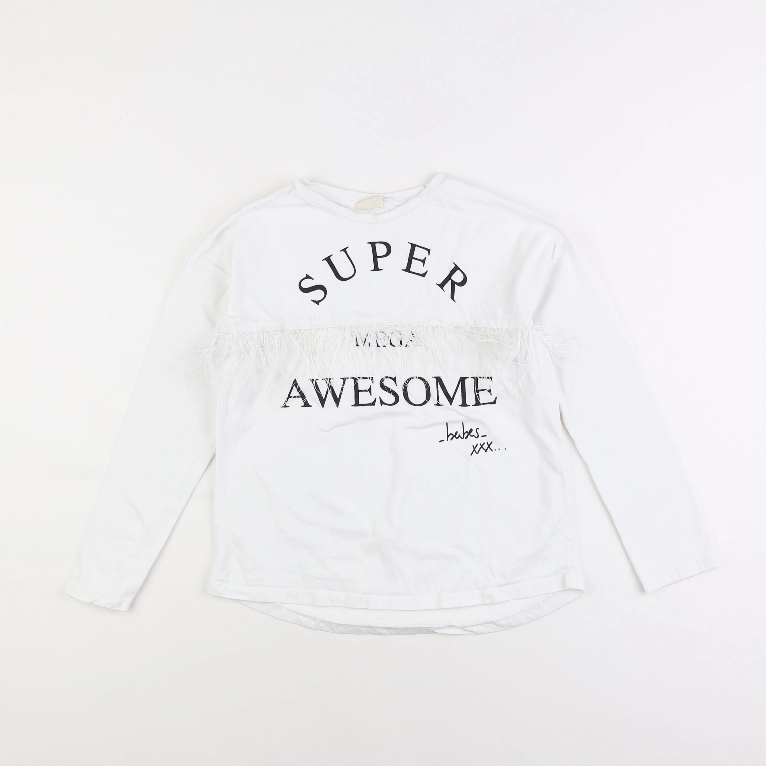 Zara - tee-shirt blanc - 10 ans