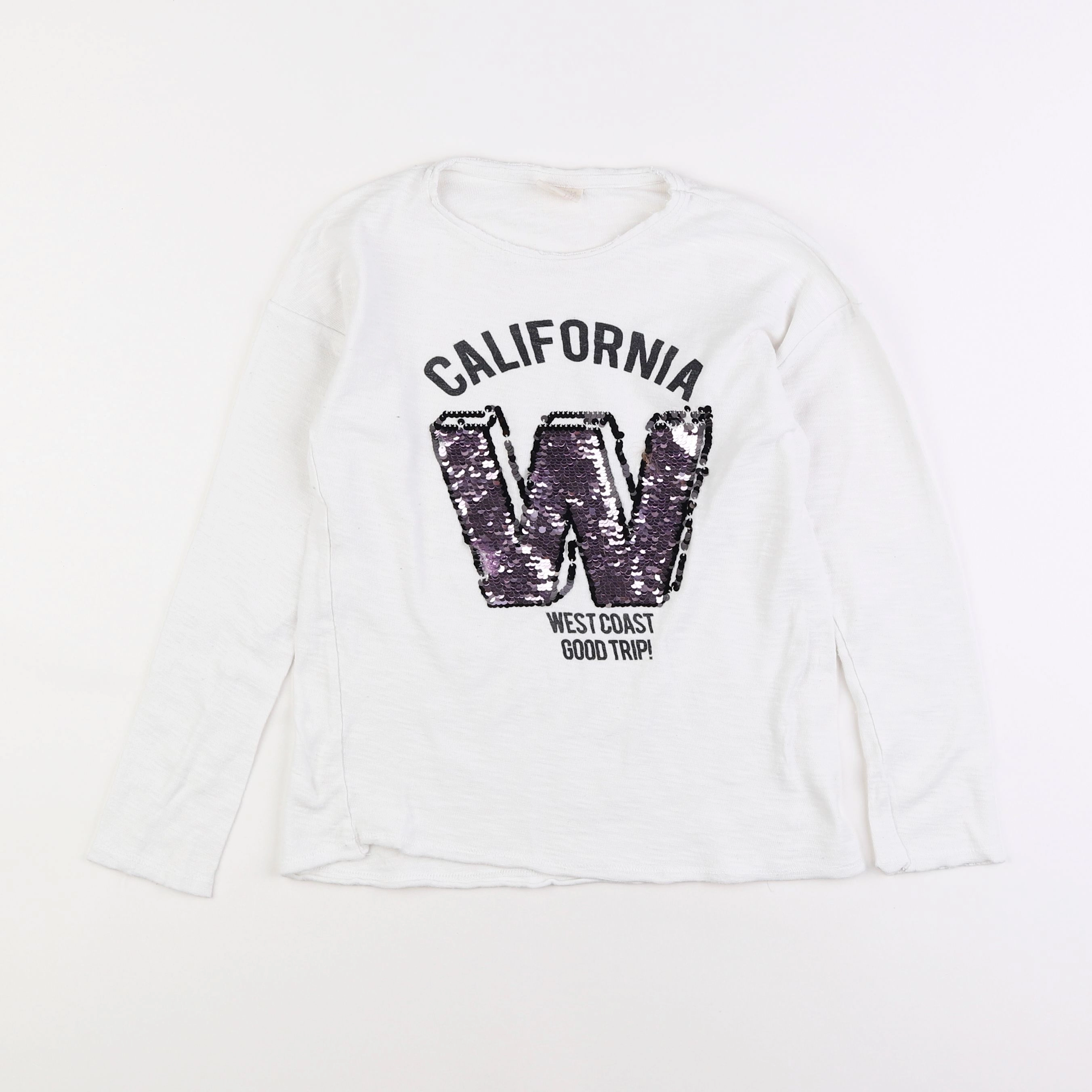 Zara - tee-shirt blanc - 9/10 ans