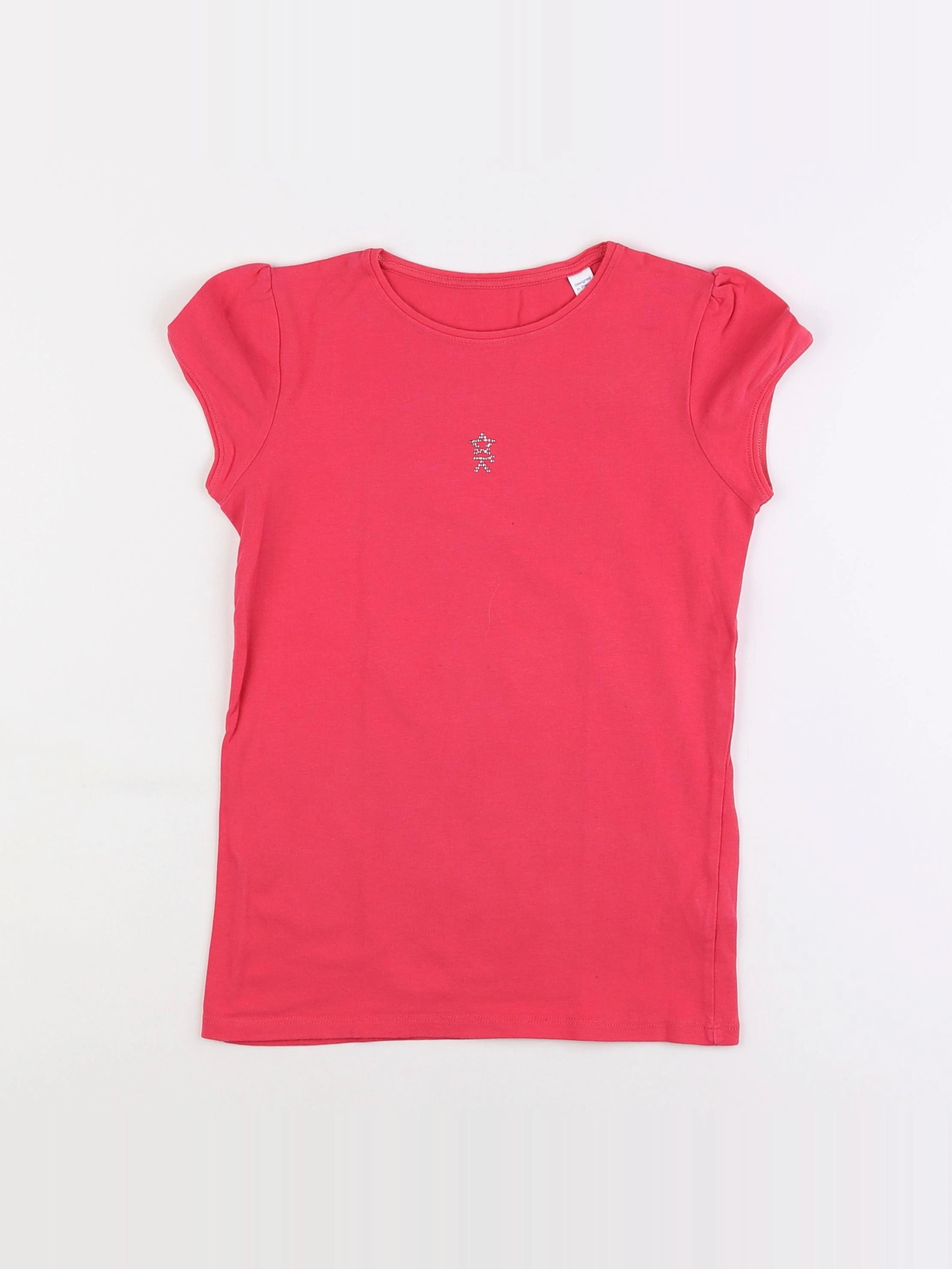 Okaidi - tee-shirt rose - 12 ans