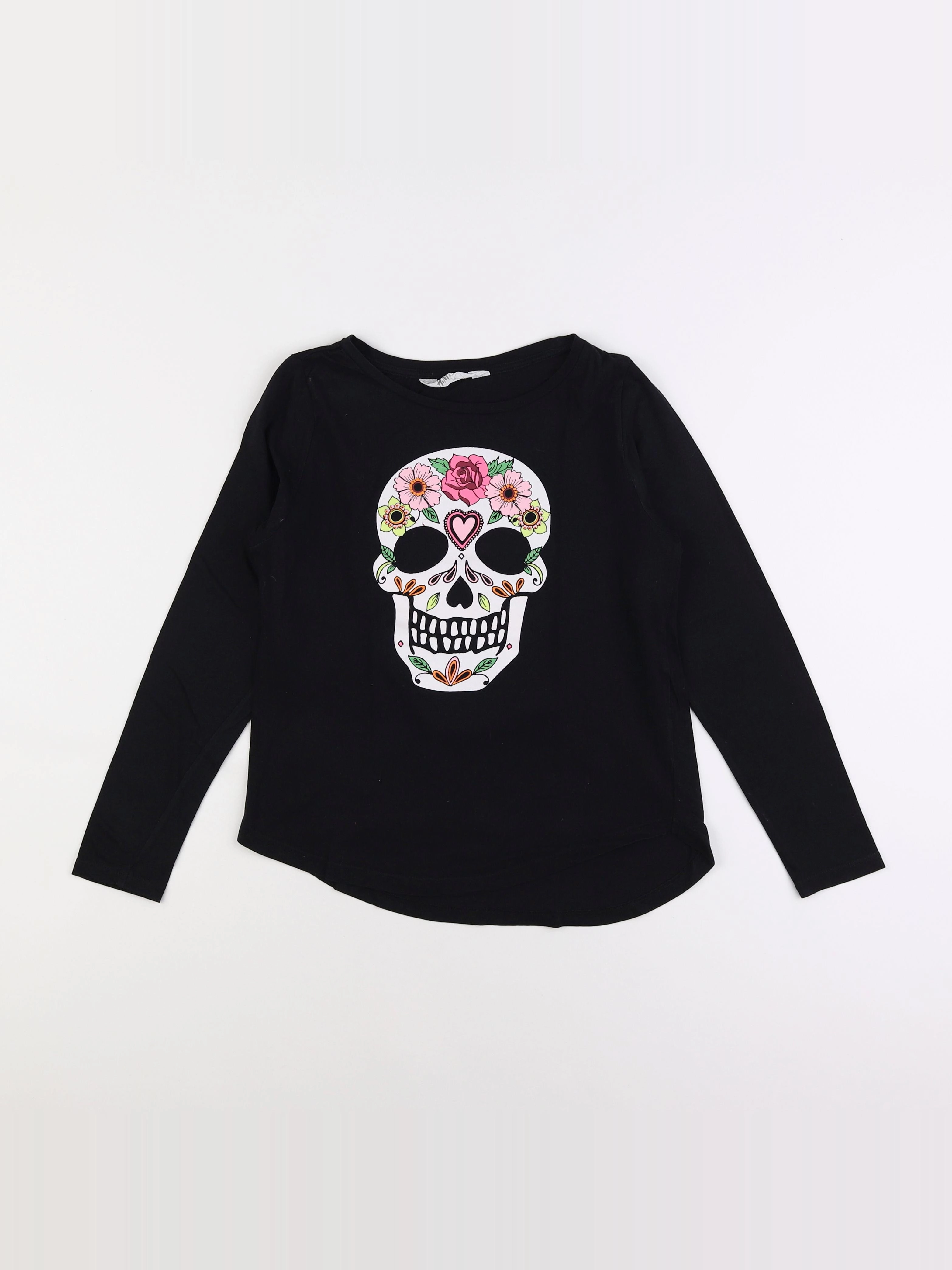H&M - tee-shirt noir - 10/12 ans