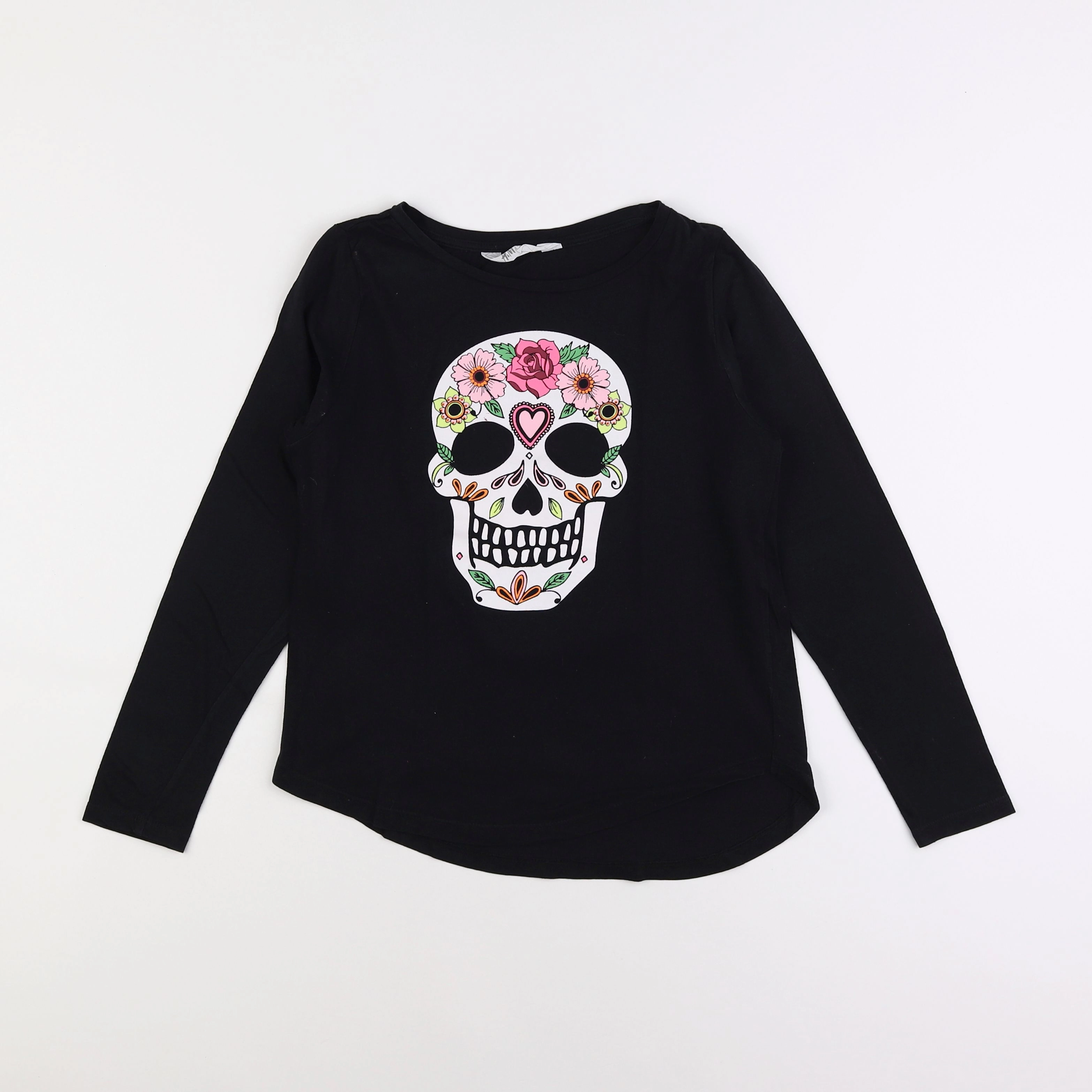 H&M - tee-shirt noir - 10/12 ans