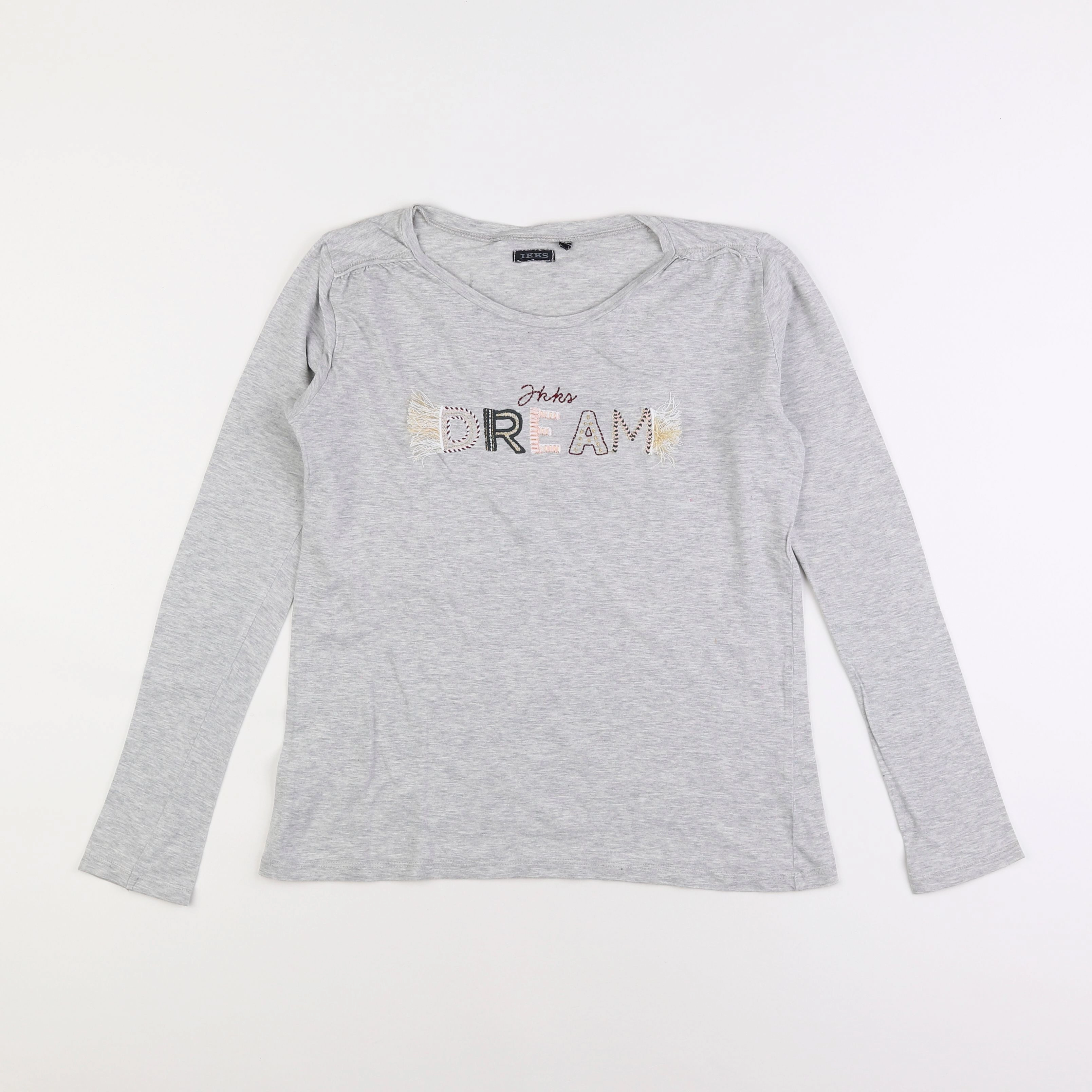 IKKS - tee-shirt gris - 12 ans
