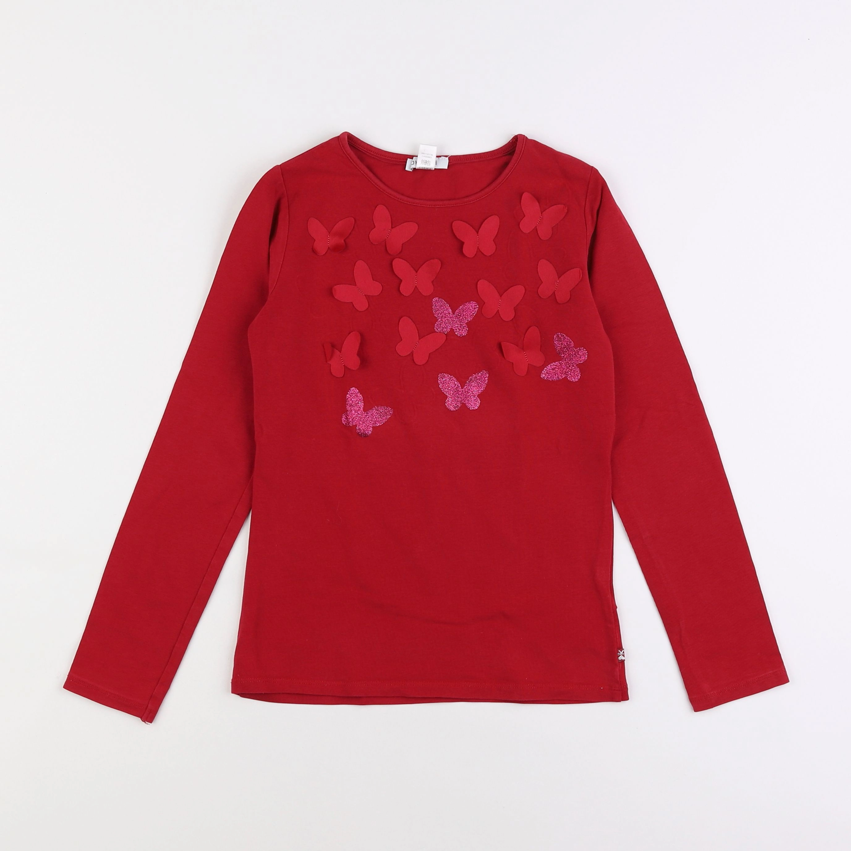 Okaidi - tee-shirt rouge - 10 ans