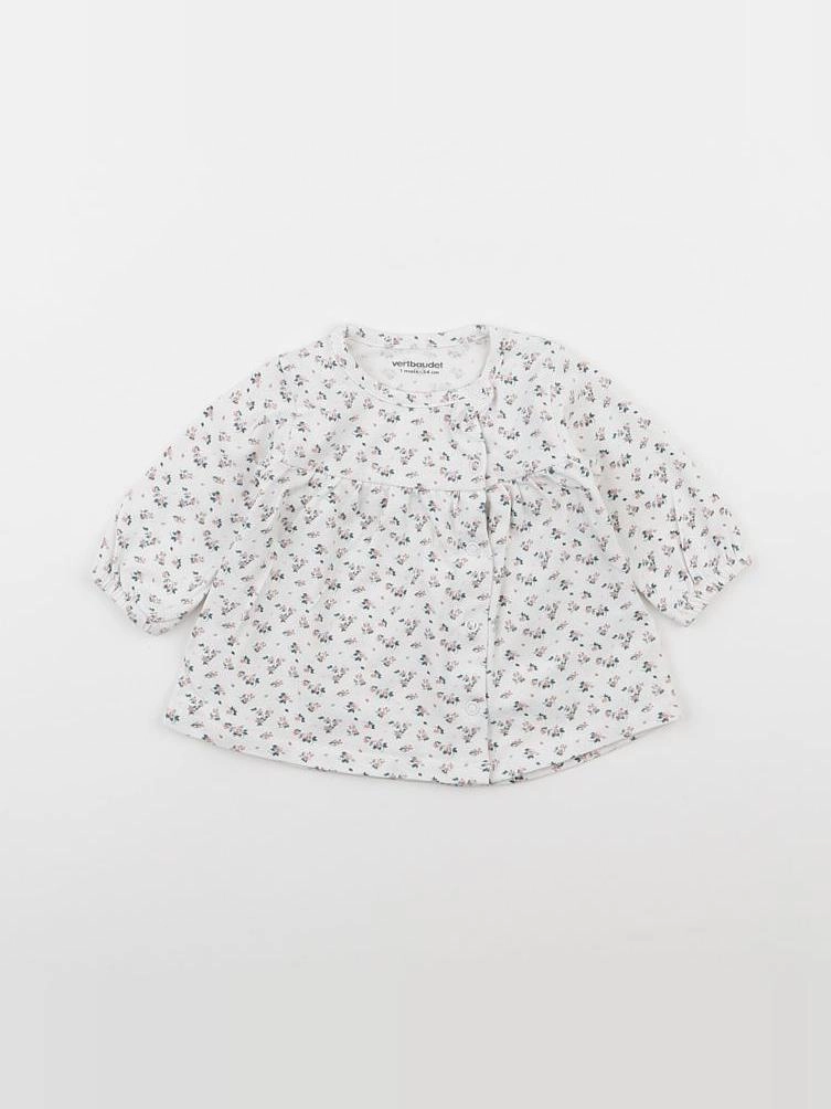 Vertbaudet - tee-shirt multicolore - 1 mois