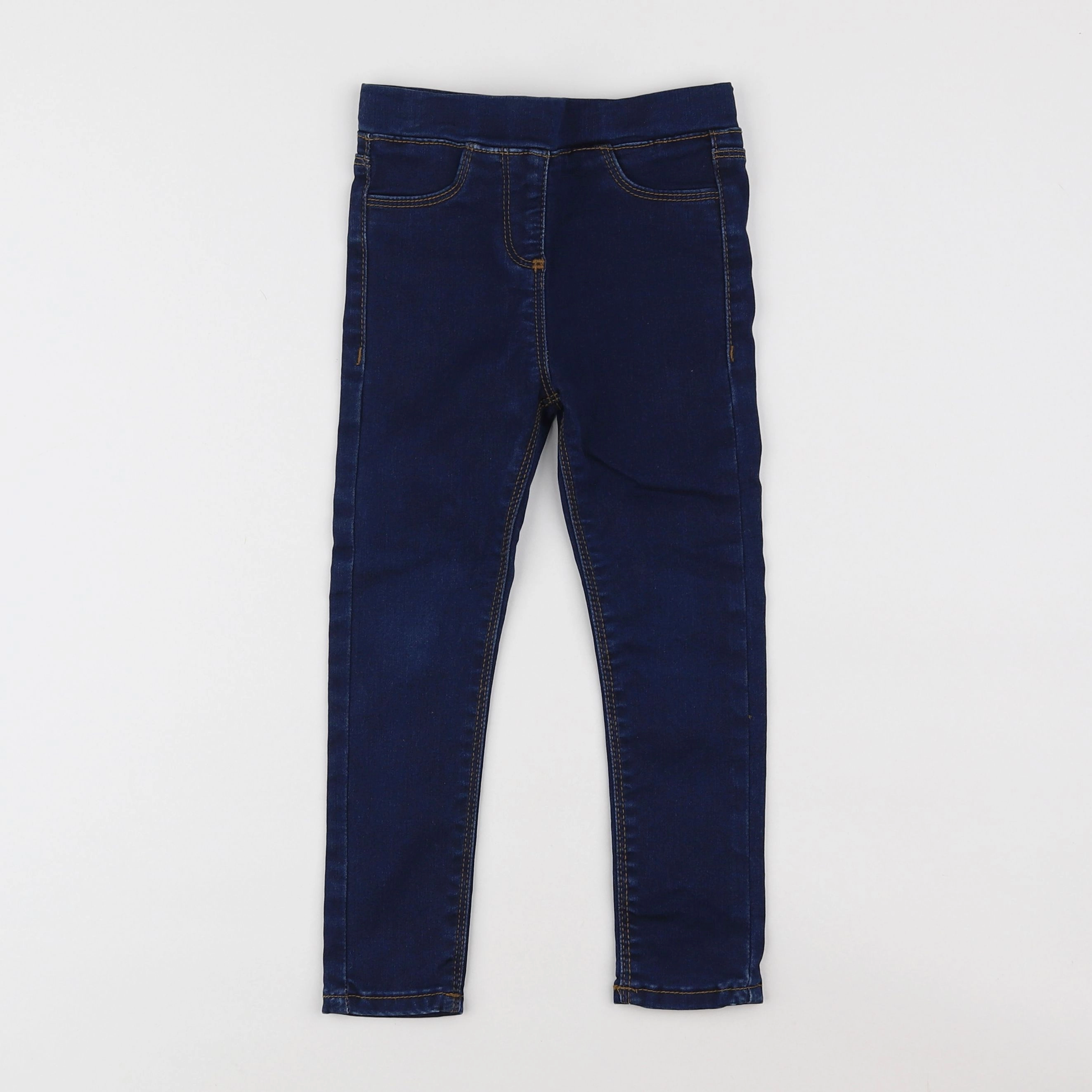 Vertbaudet - jegging bleu - 4 ans