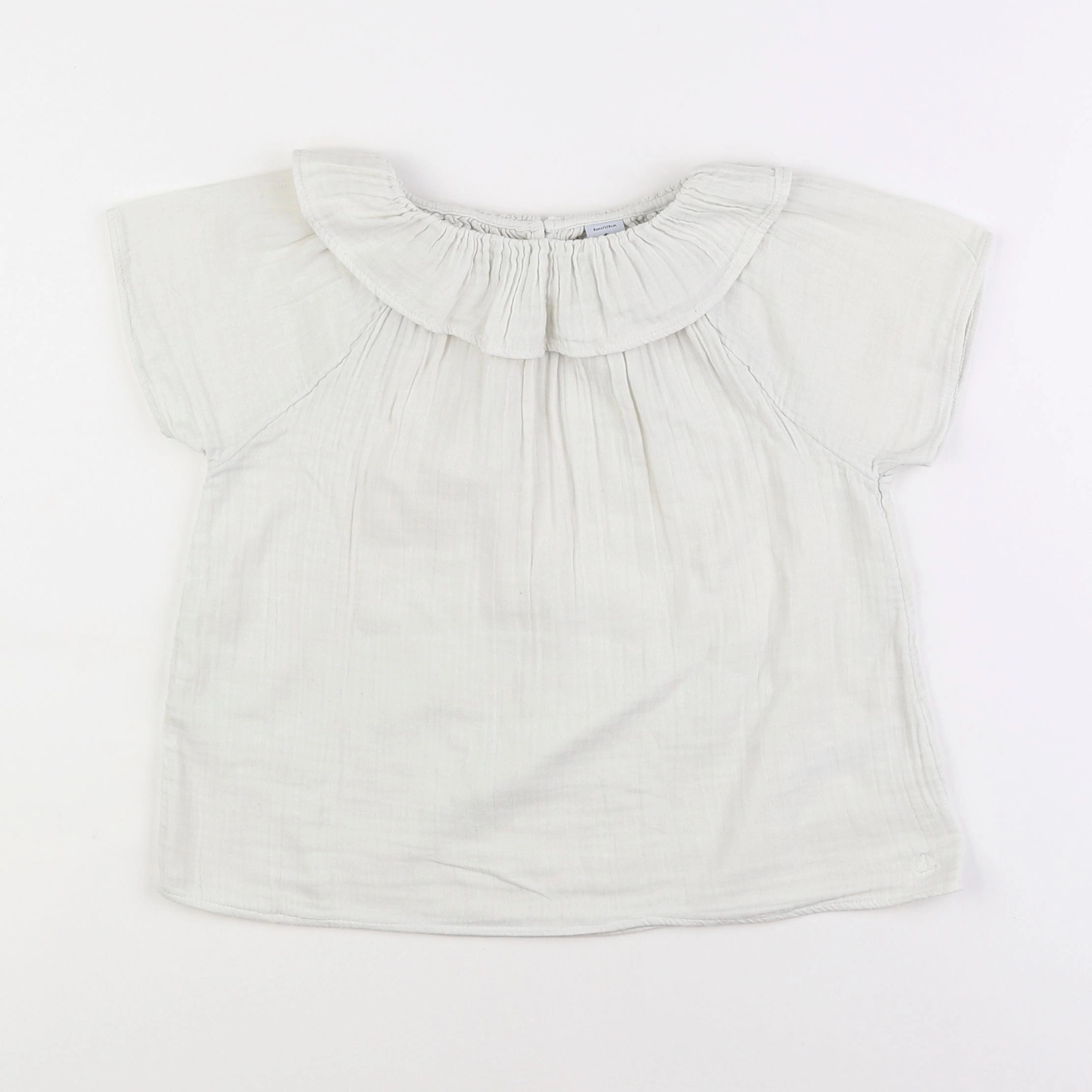 Petit Bateau - blouse beige - 8 ans