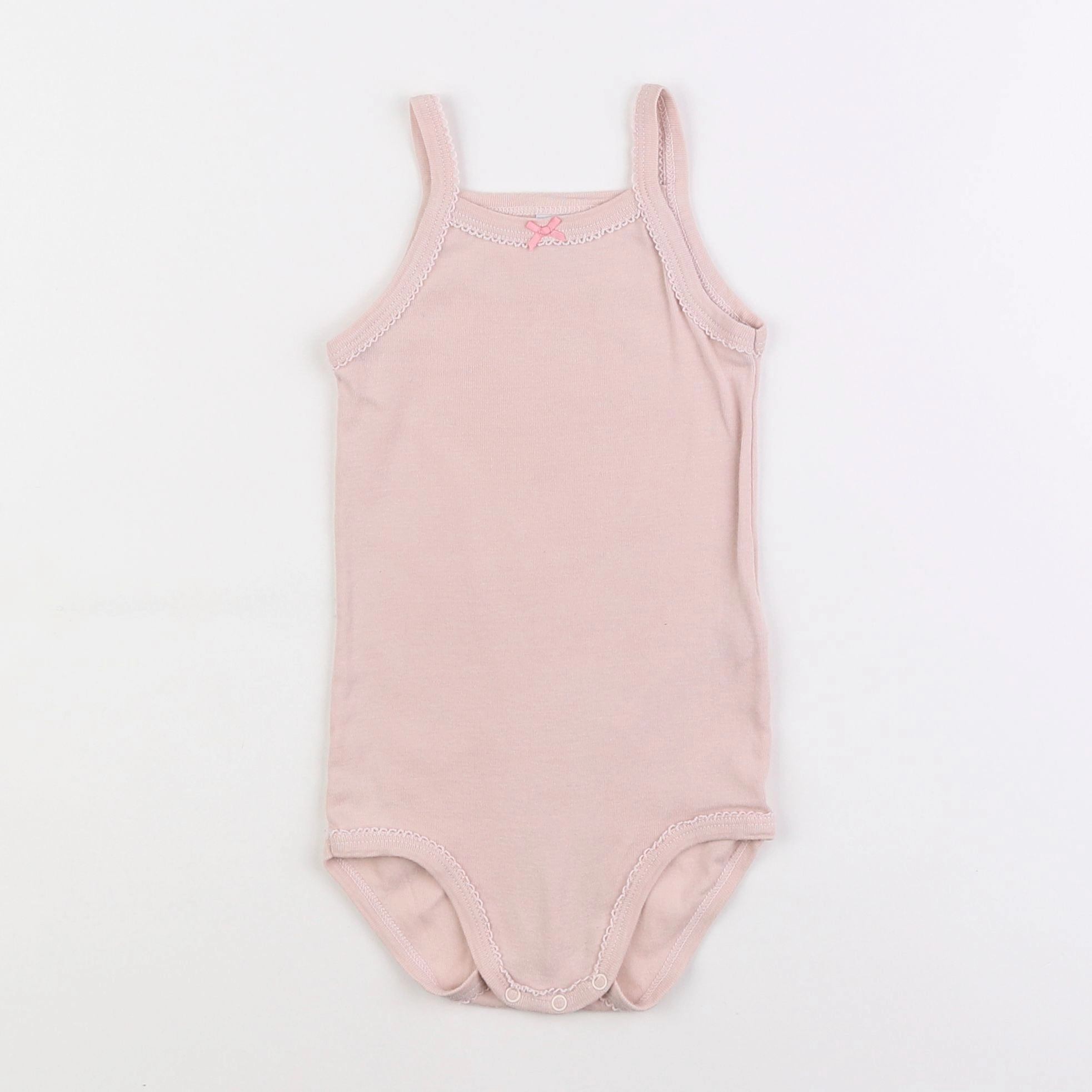 Petit Bateau - body rose - 2 ans